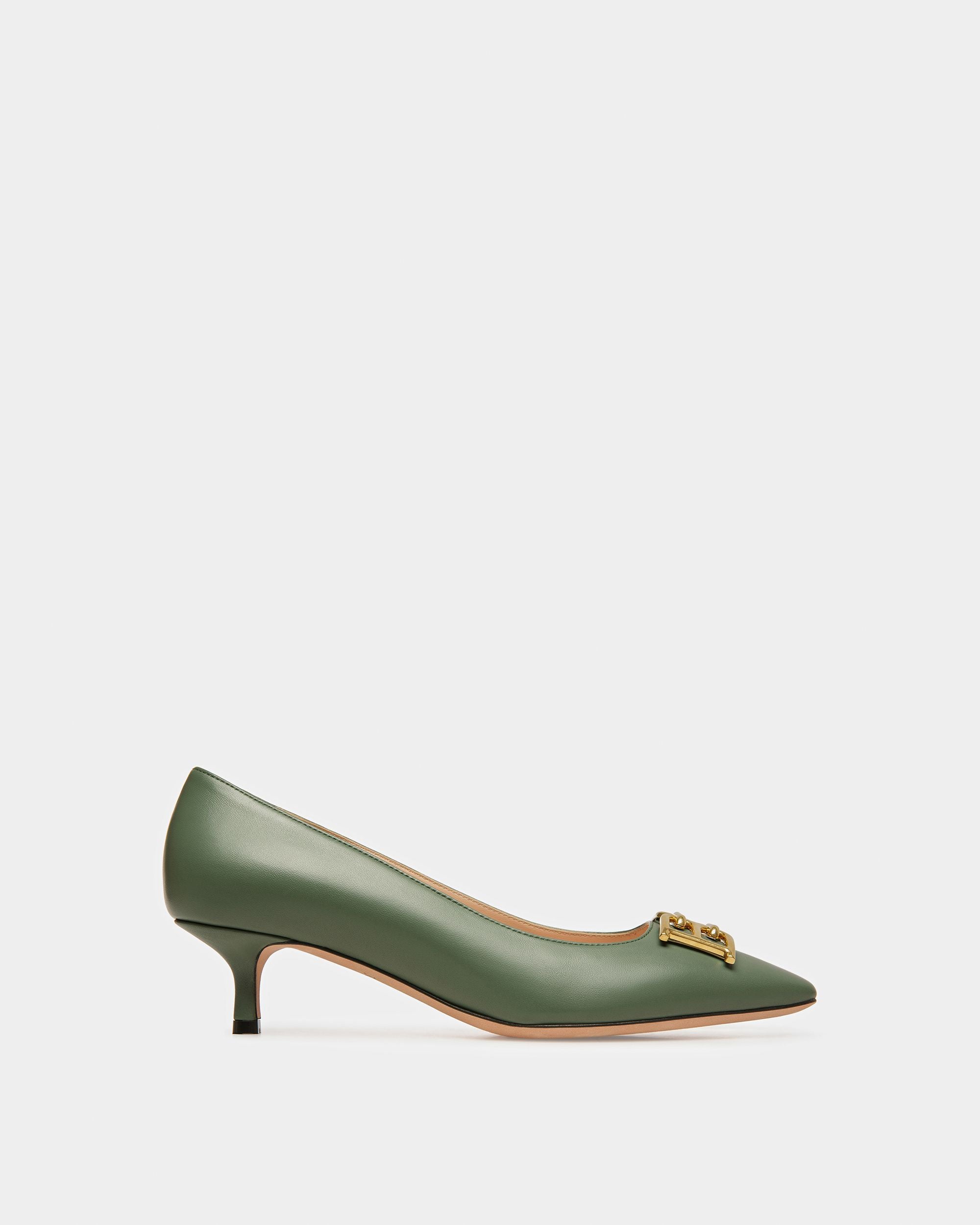 Evanca Lederpumps In Salbei - Damen - Bally - 01