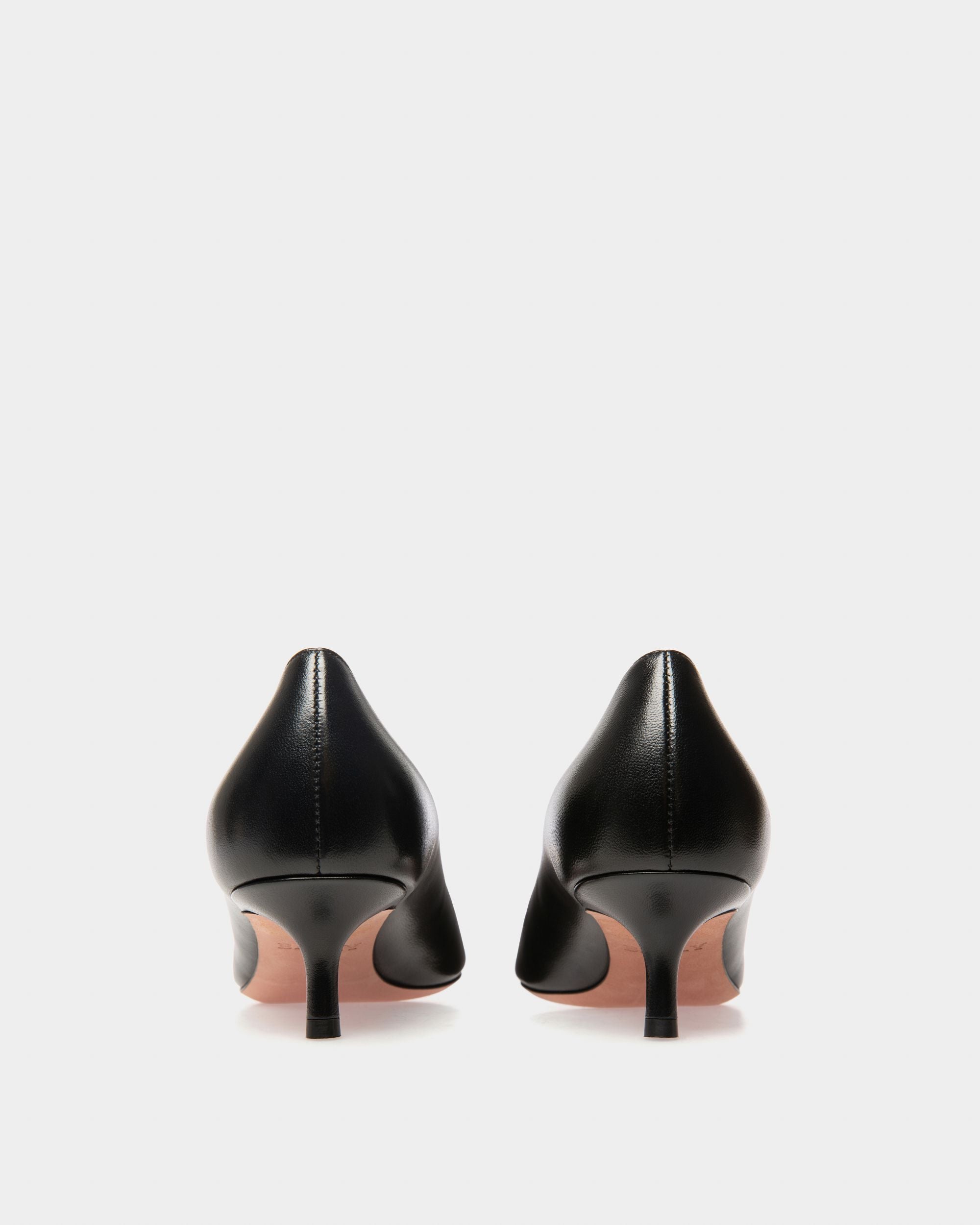 Evanca Pumps Aus Schwarzem Leder - Damen - Bally - 04