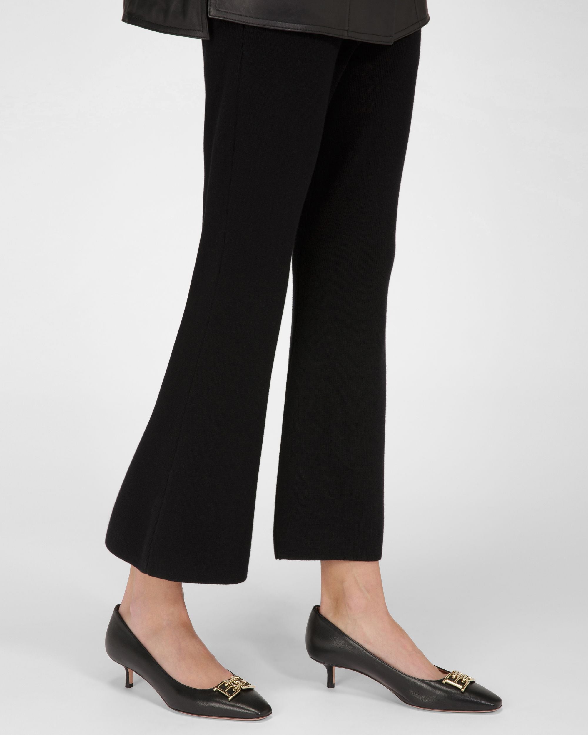Evanca Pumps Aus Schwarzem Leder - Damen - Bally - 06