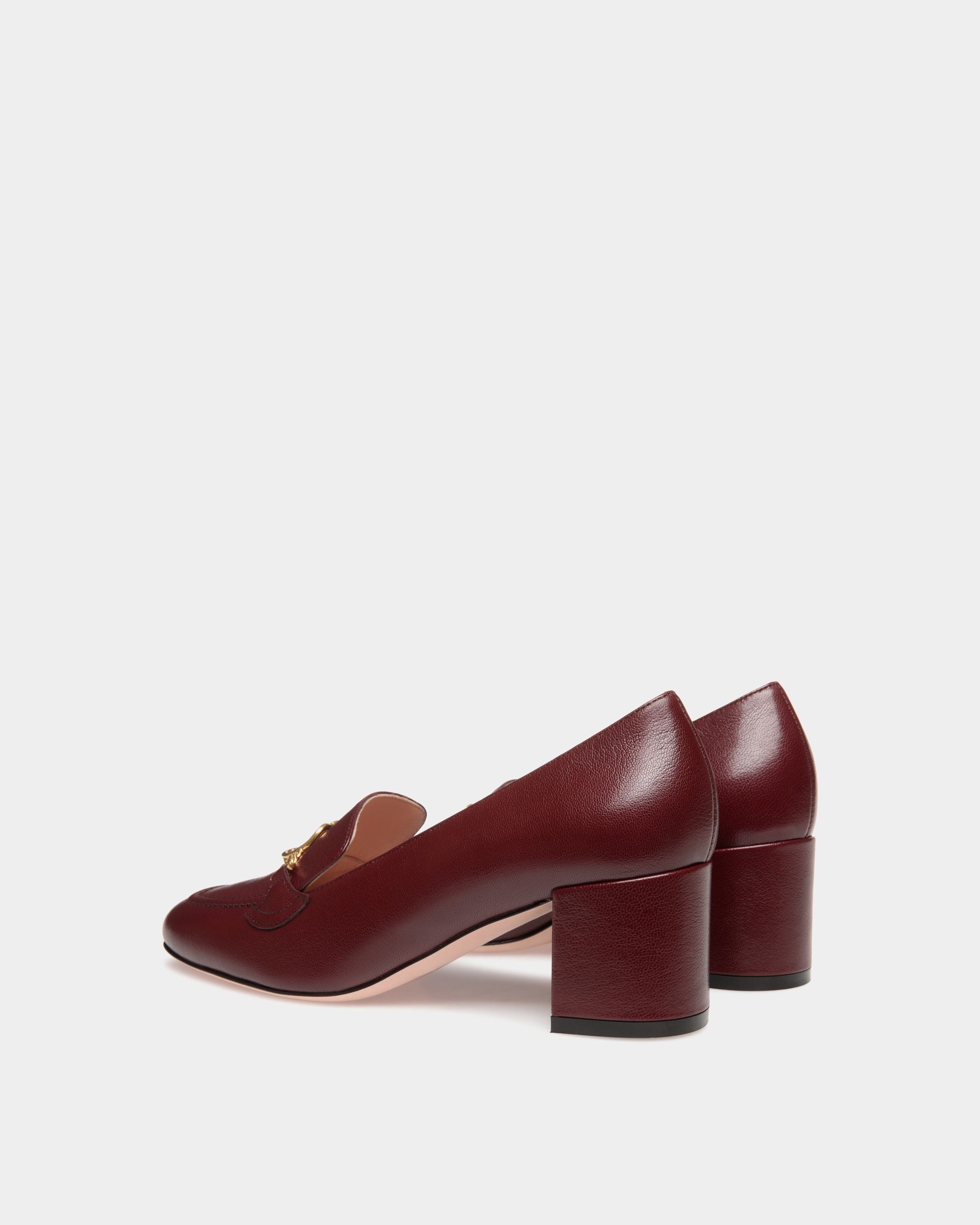 Daily Emblem Pumps Aus Leder In Andorra - Damen - Bally - 03