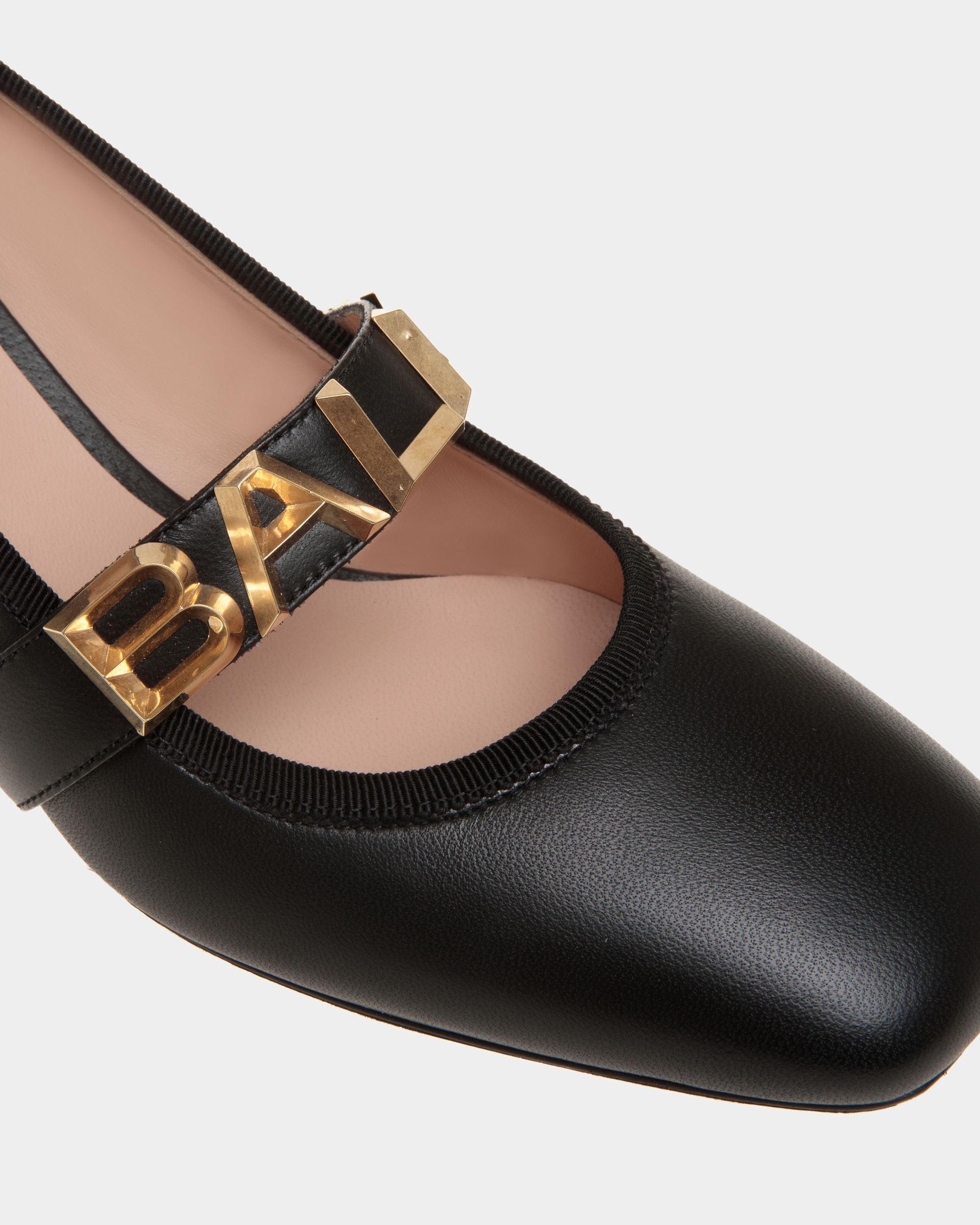Bally Spell Pumps Aus Schwarzem Leder - Damen - Bally - 04
