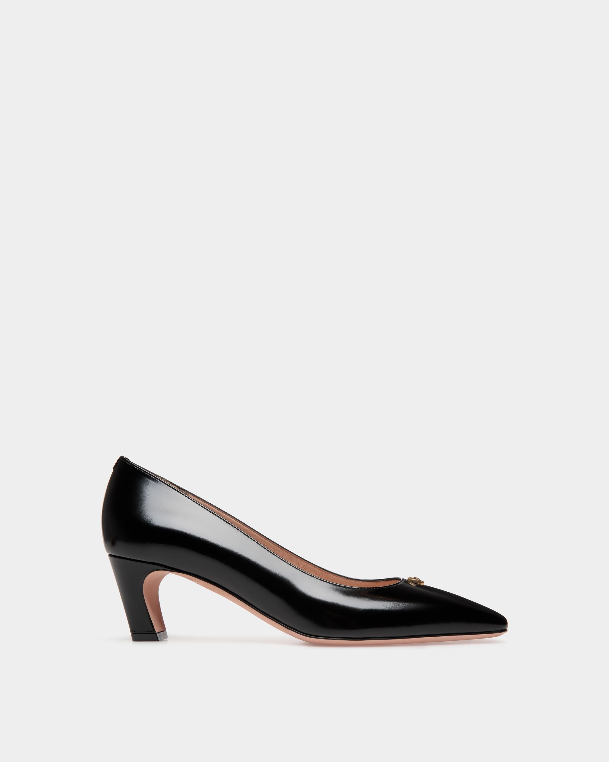 Sylt Pumps Aus Gebürstetem Leder In Schwarz - Damen - Bally - 01