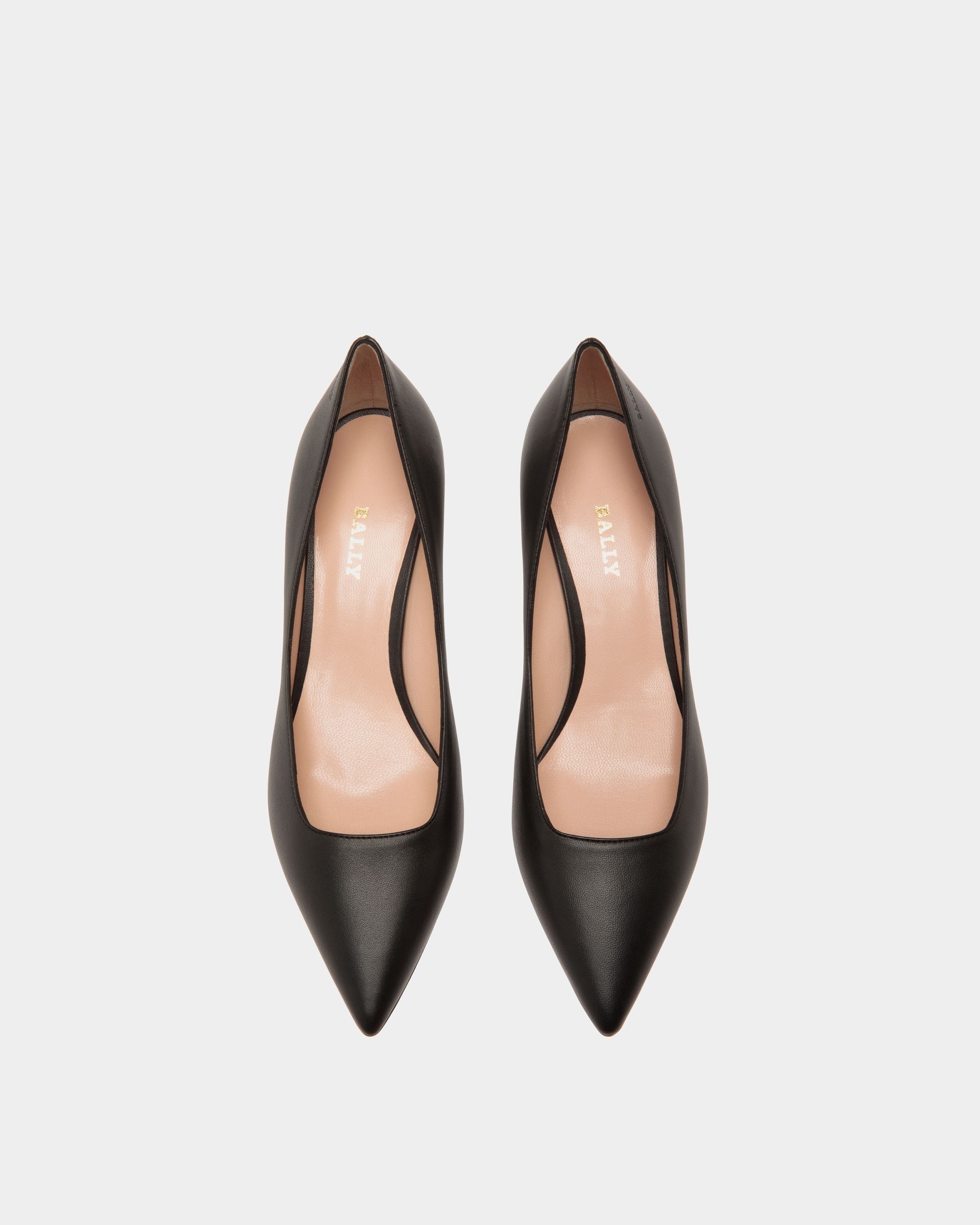 Pump In Black Leather - Damen - Bally - 04