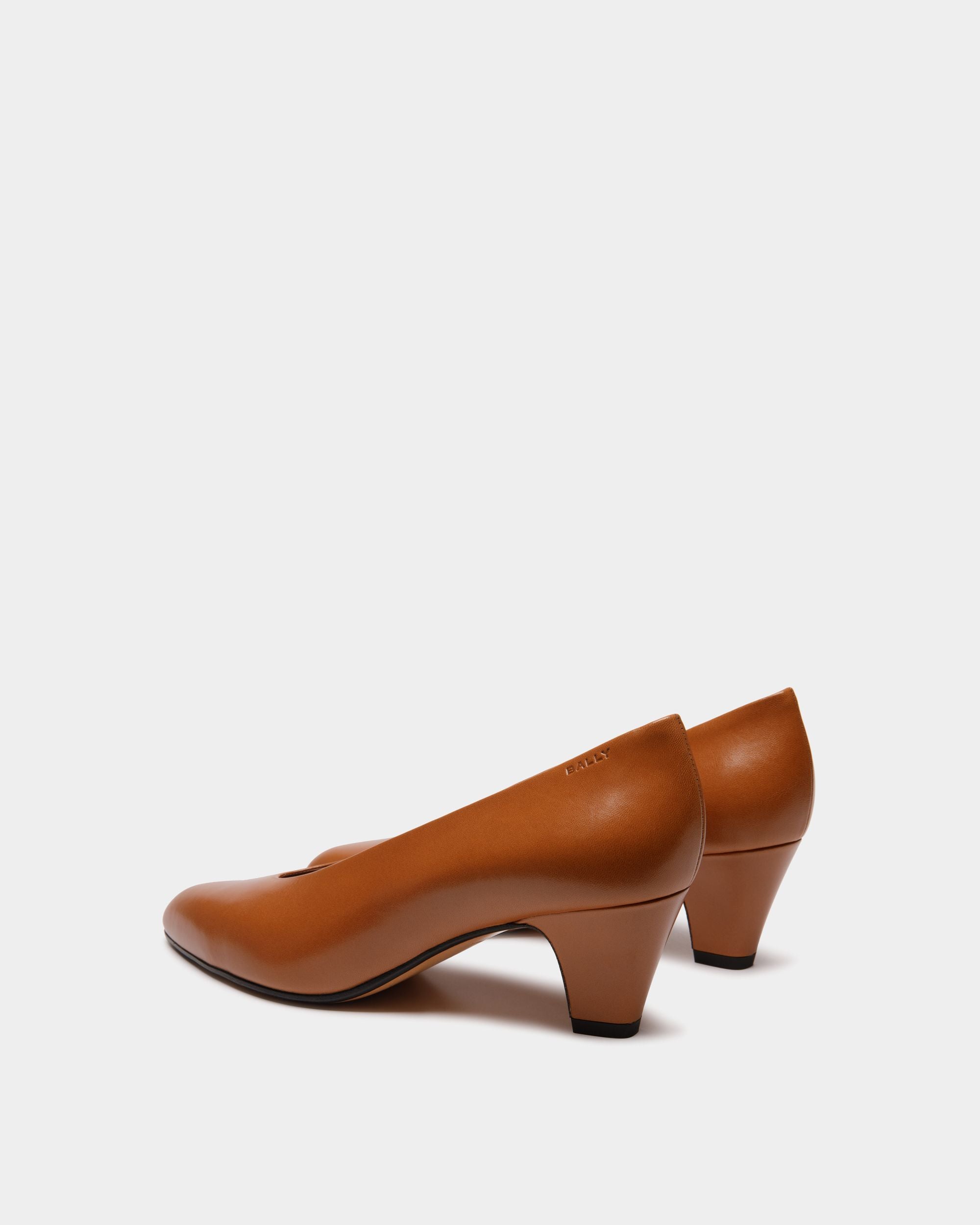 Pumps Alva Aus Leder In Braun - Damen - Bally - 04