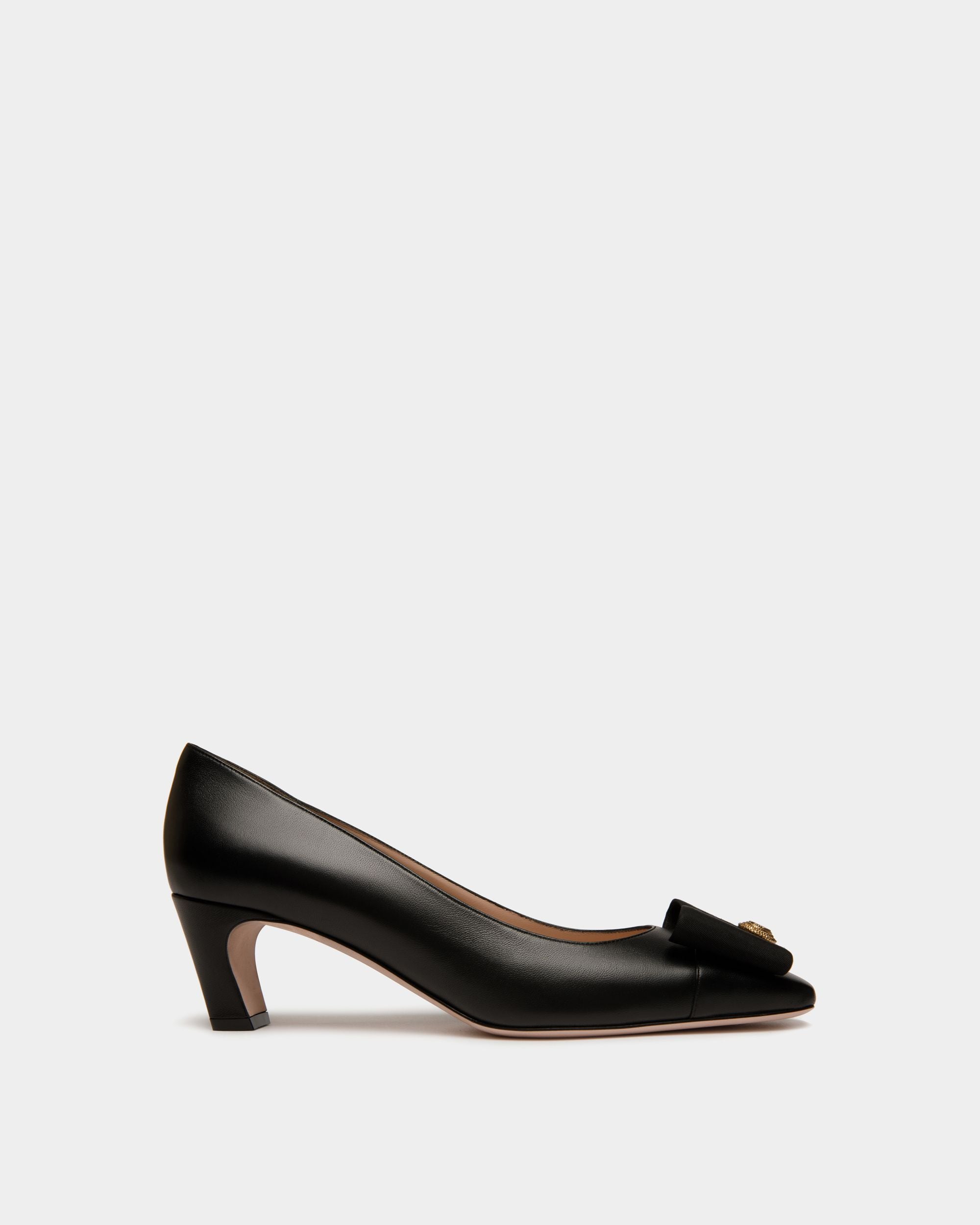 Pumps B-Bow Aus Leder In Schwarz - Damen - Bally - 01