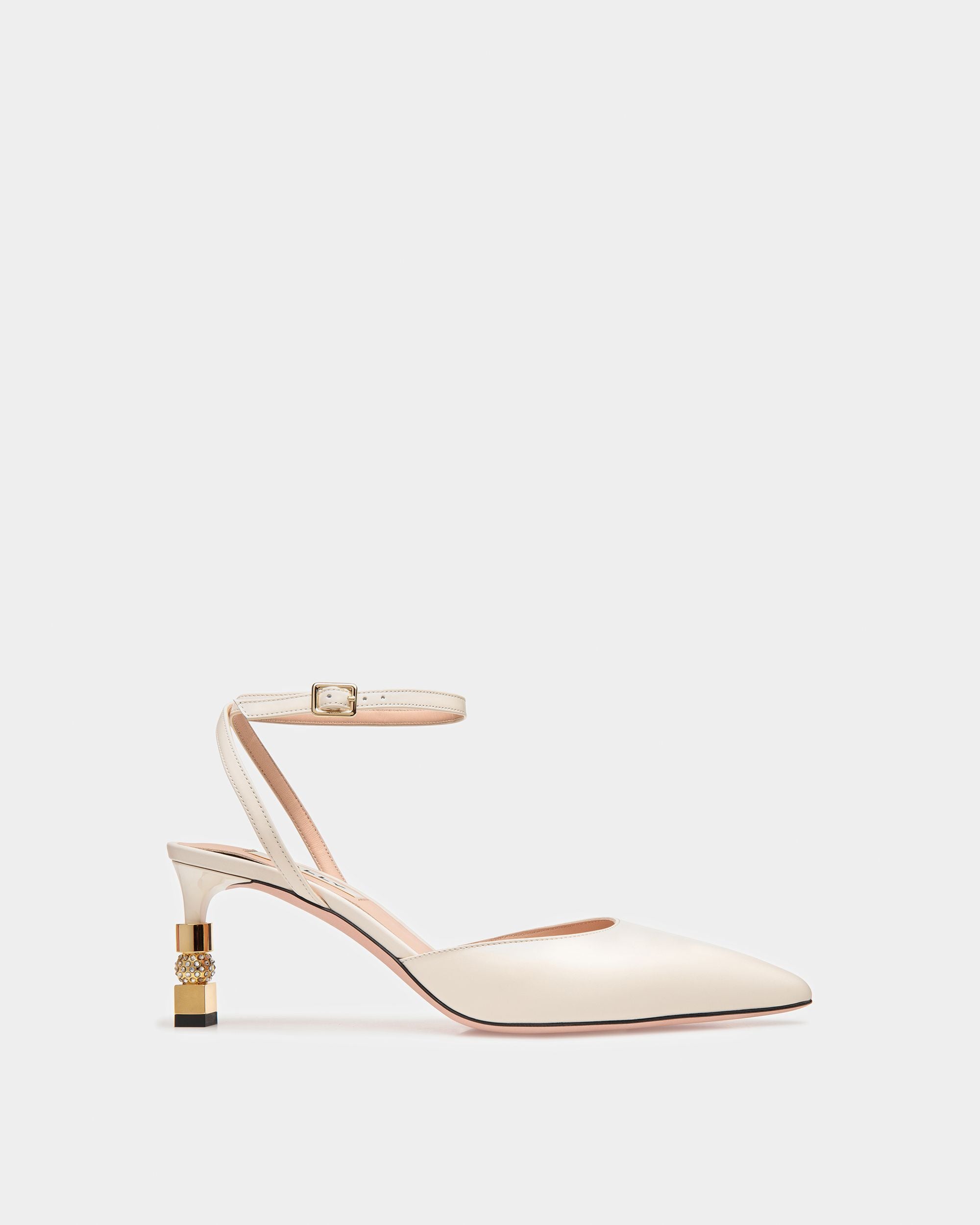 Block Riemchenpumps Aus Leder - Damen - Bally - 01