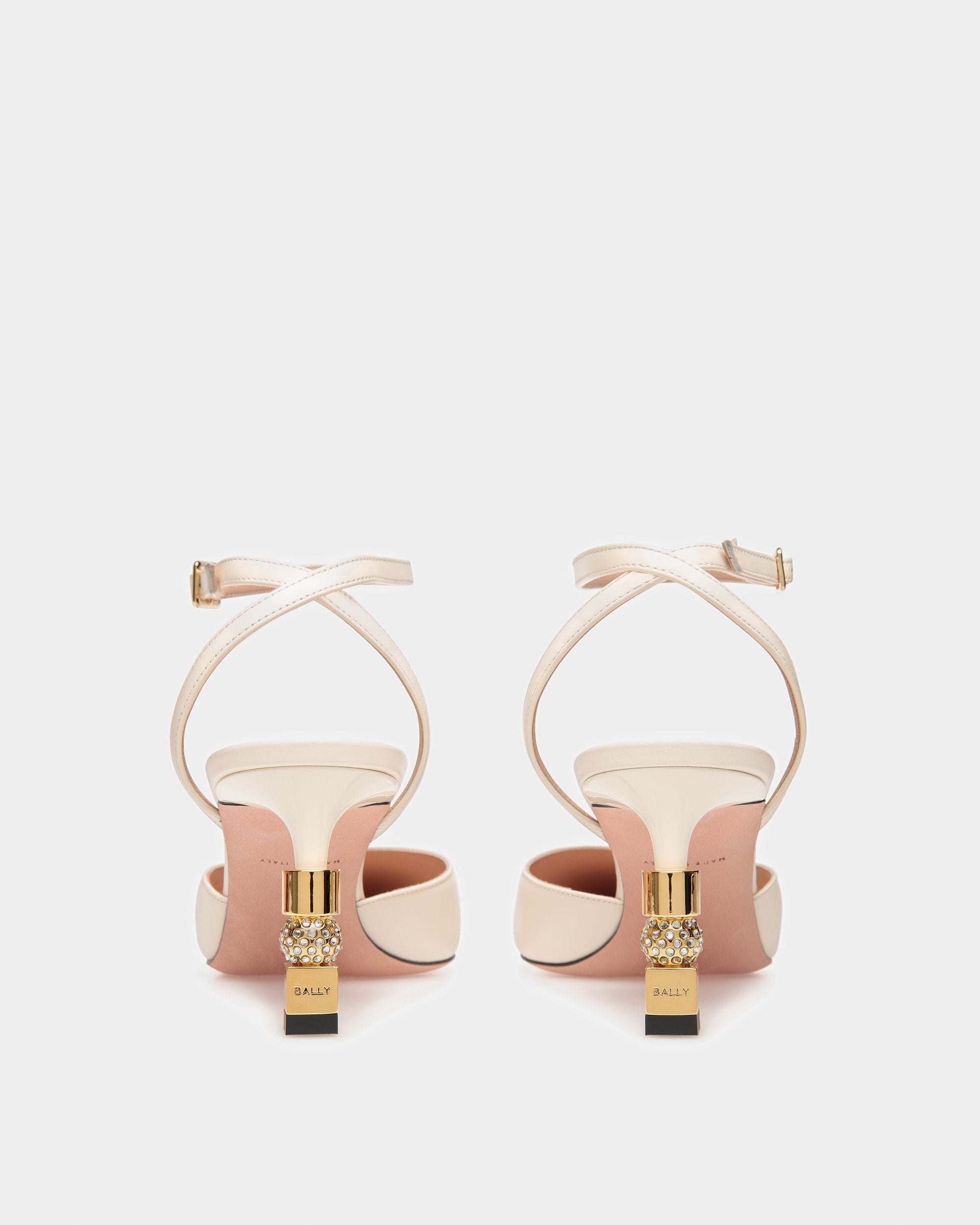 Block Riemchenpumps Aus Leder - Damen - Bally - 02