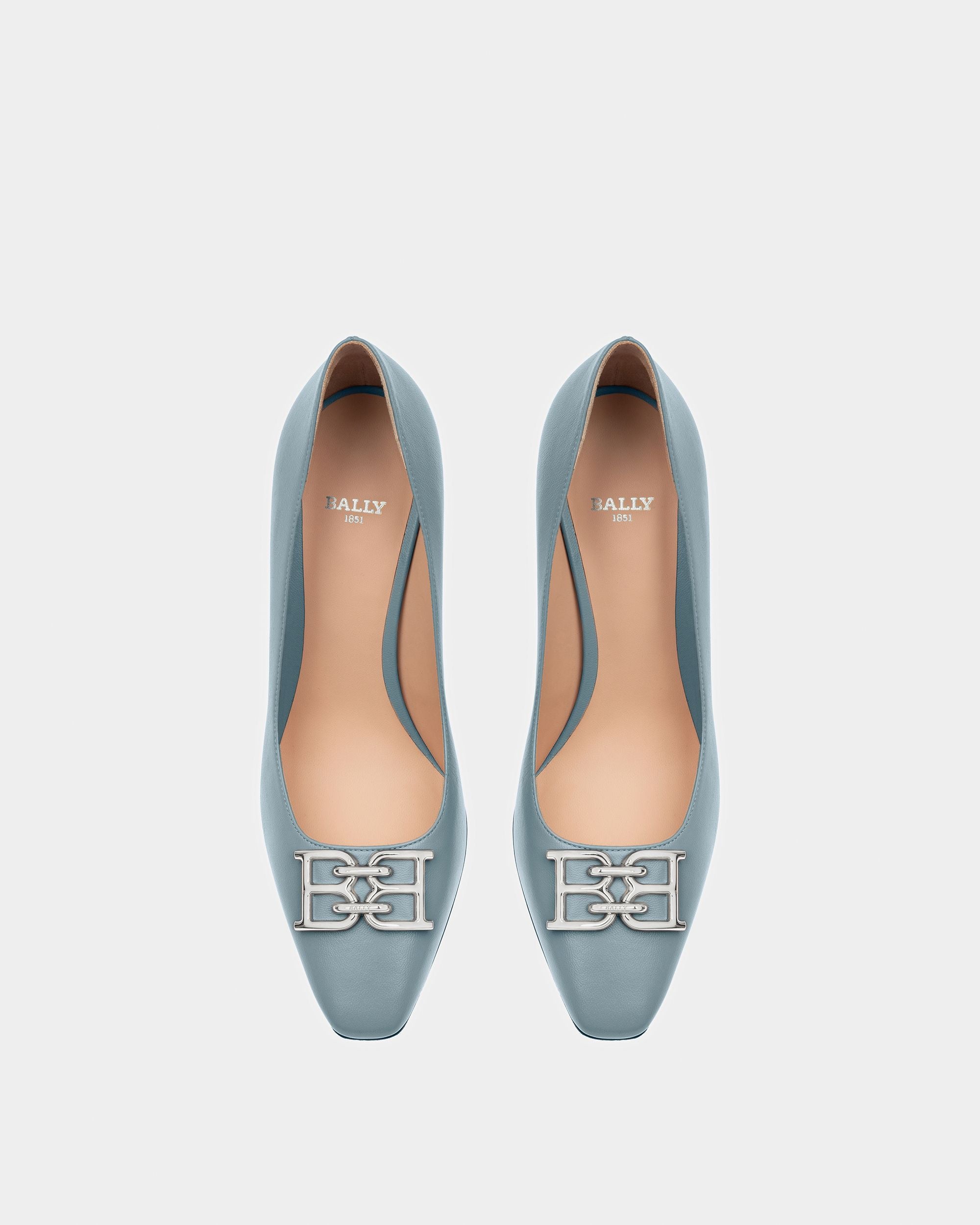 Evanca Lederpumps In Hellblau - Damen - Bally - 02