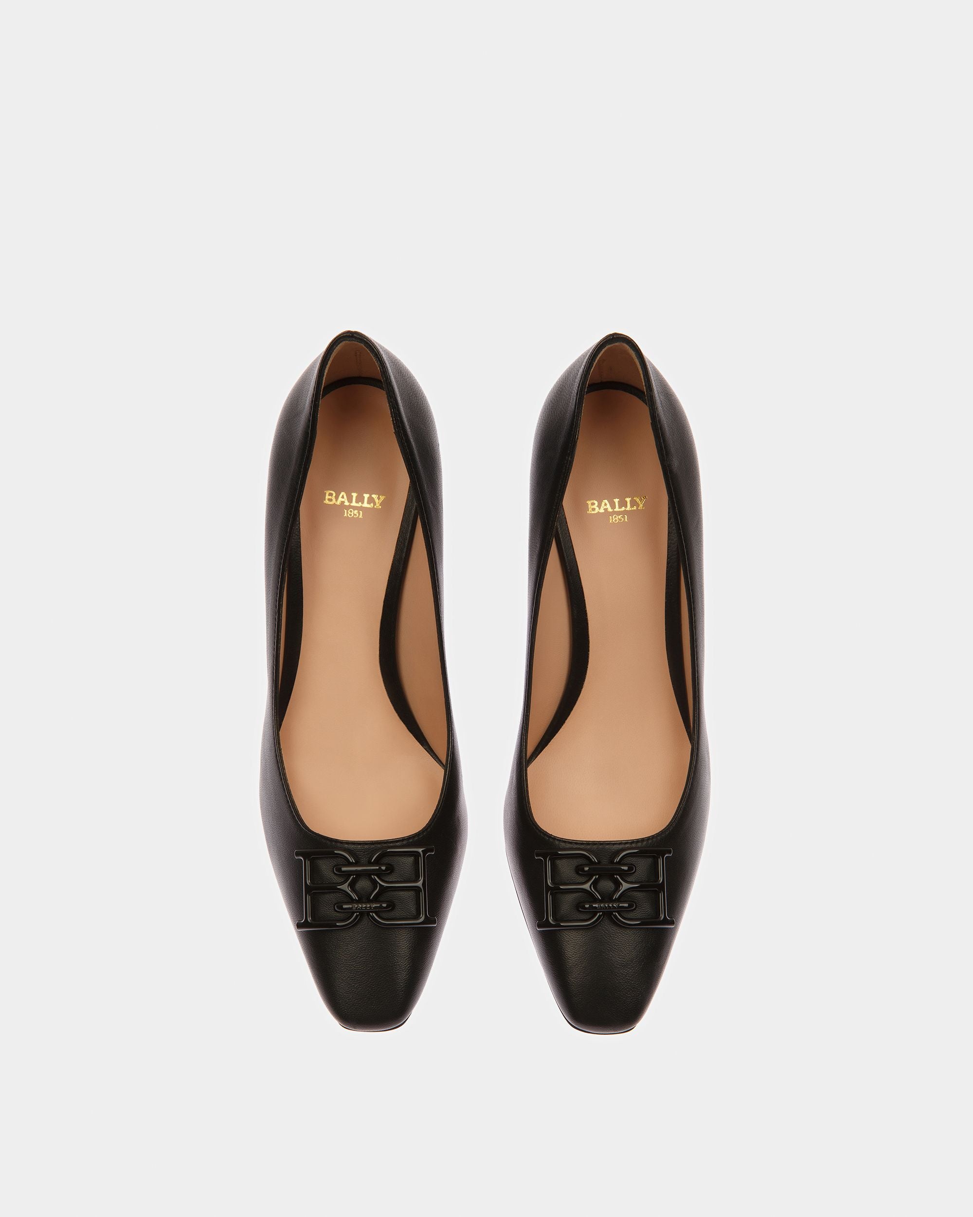 Evanca Lederpumps In Schwarz - Damen - Bally - 02