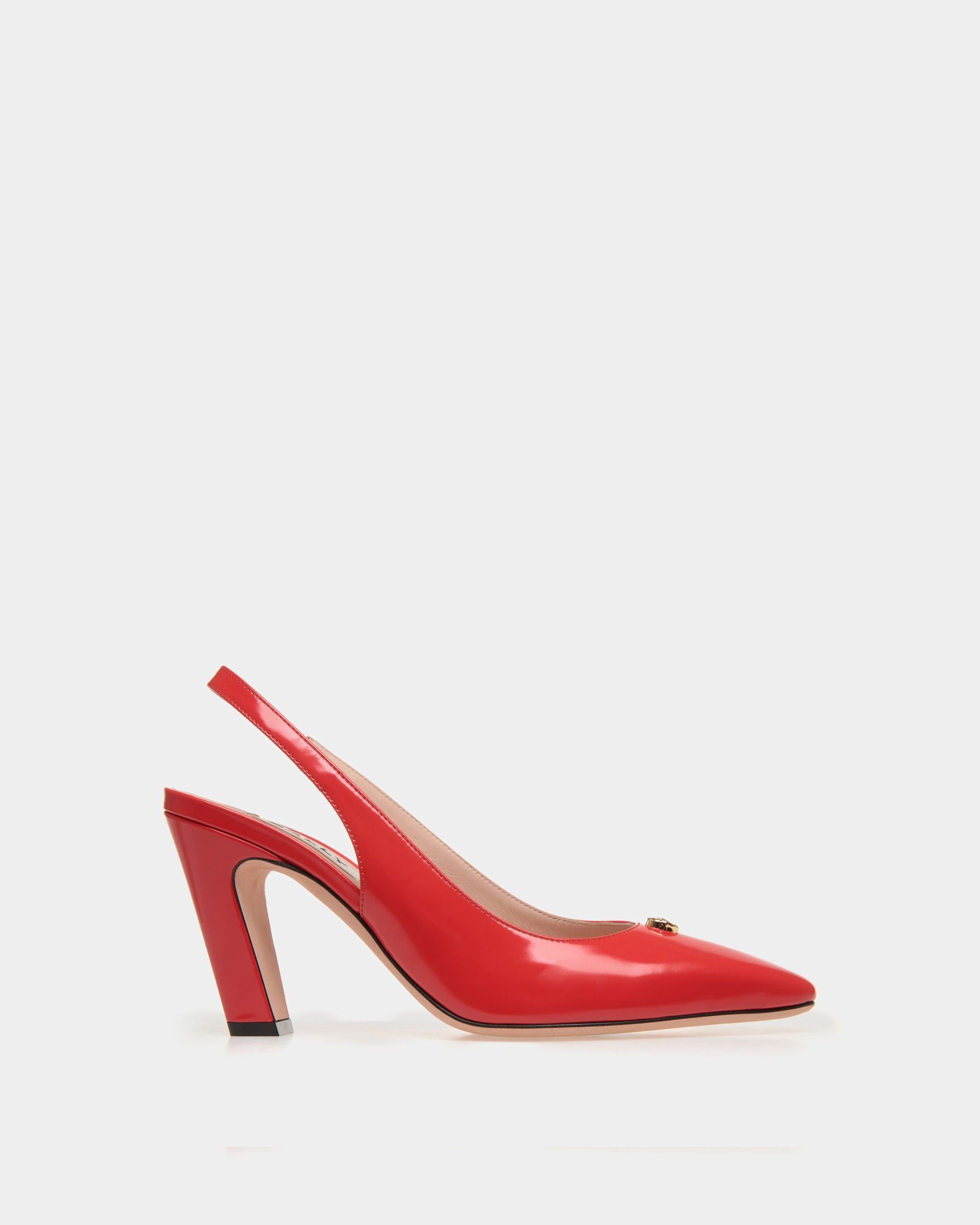 Sylt Slingpumps Aus Leder In Rot - Damen - Bally - 01