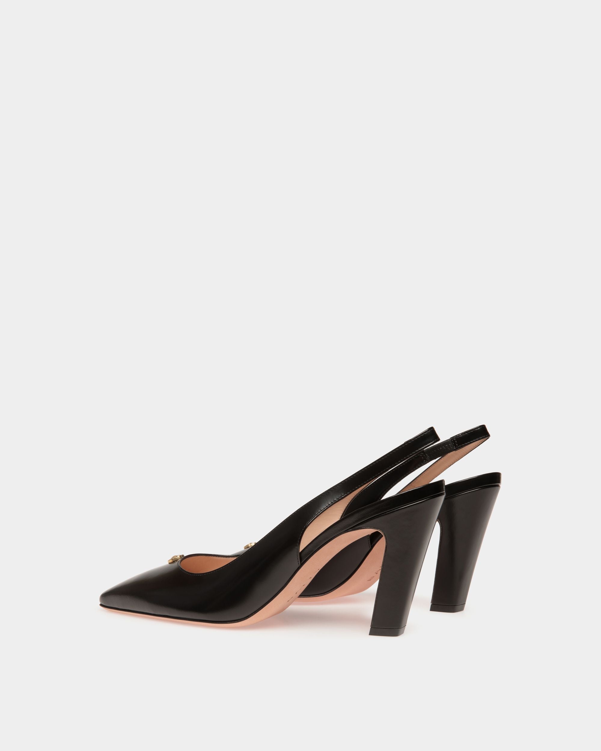 Sylt Slingpumps Aus Leder In Schwarz - Damen - Bally - 04