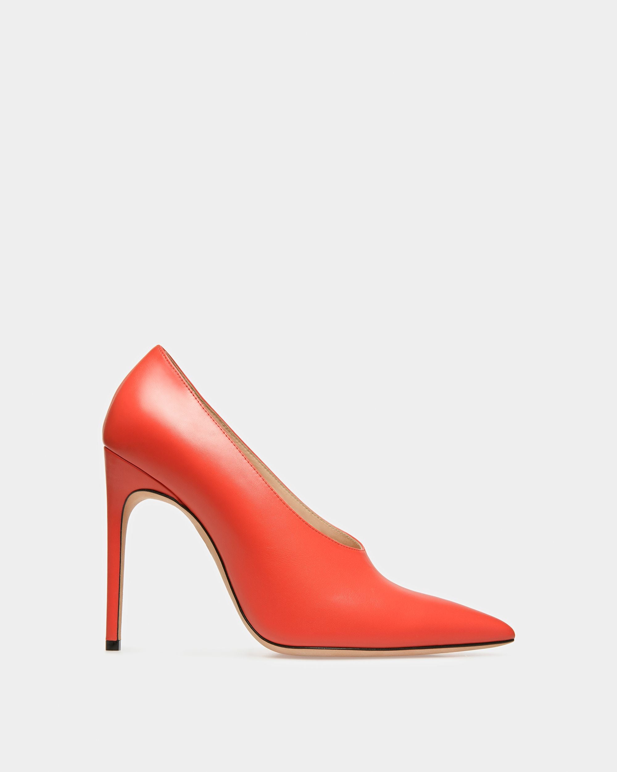 Ninfa Pumps Aus Leder In Orange - Damen - Bally - 01