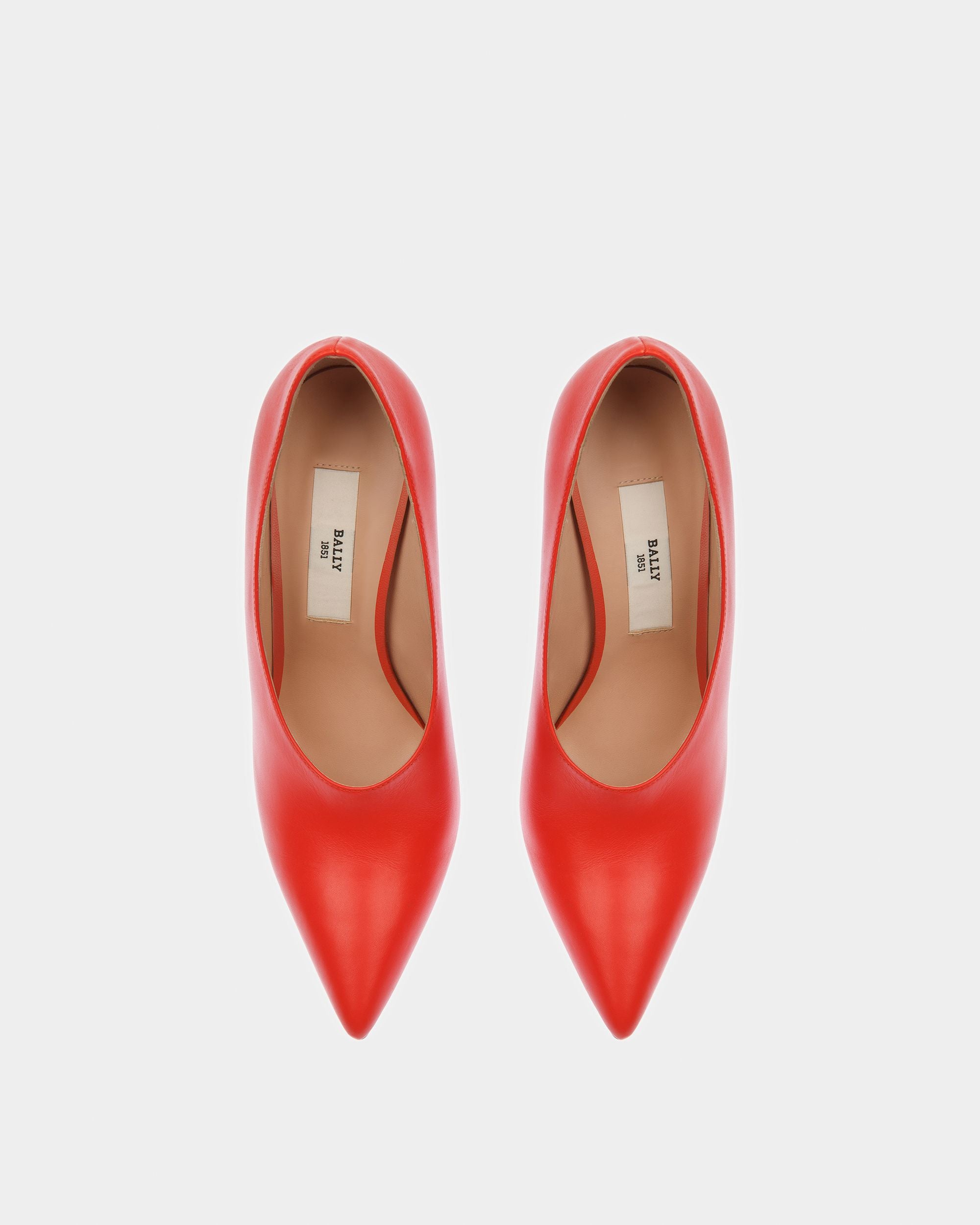 Ninfa Pumps Aus Leder In Orange - Damen - Bally - 02