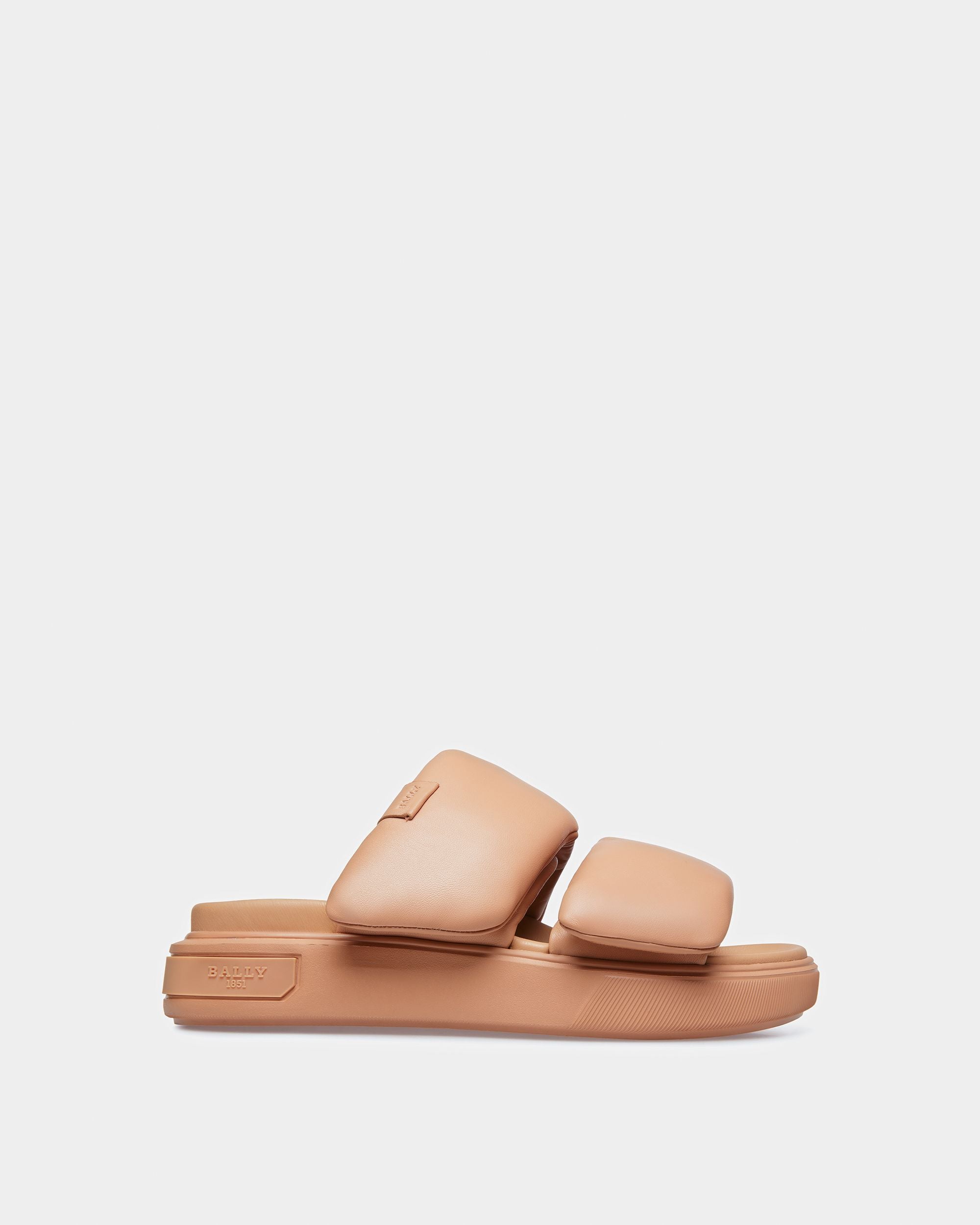 Joey-W Ledersandalen In Pfirsich - Damen - Bally - 01