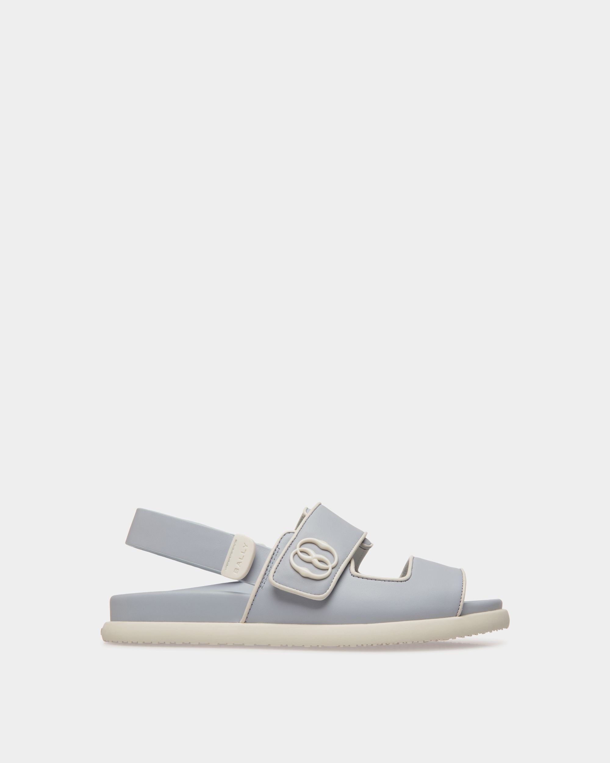 Flache Newport Sandale Aus Leder - Damen - Bally - 01