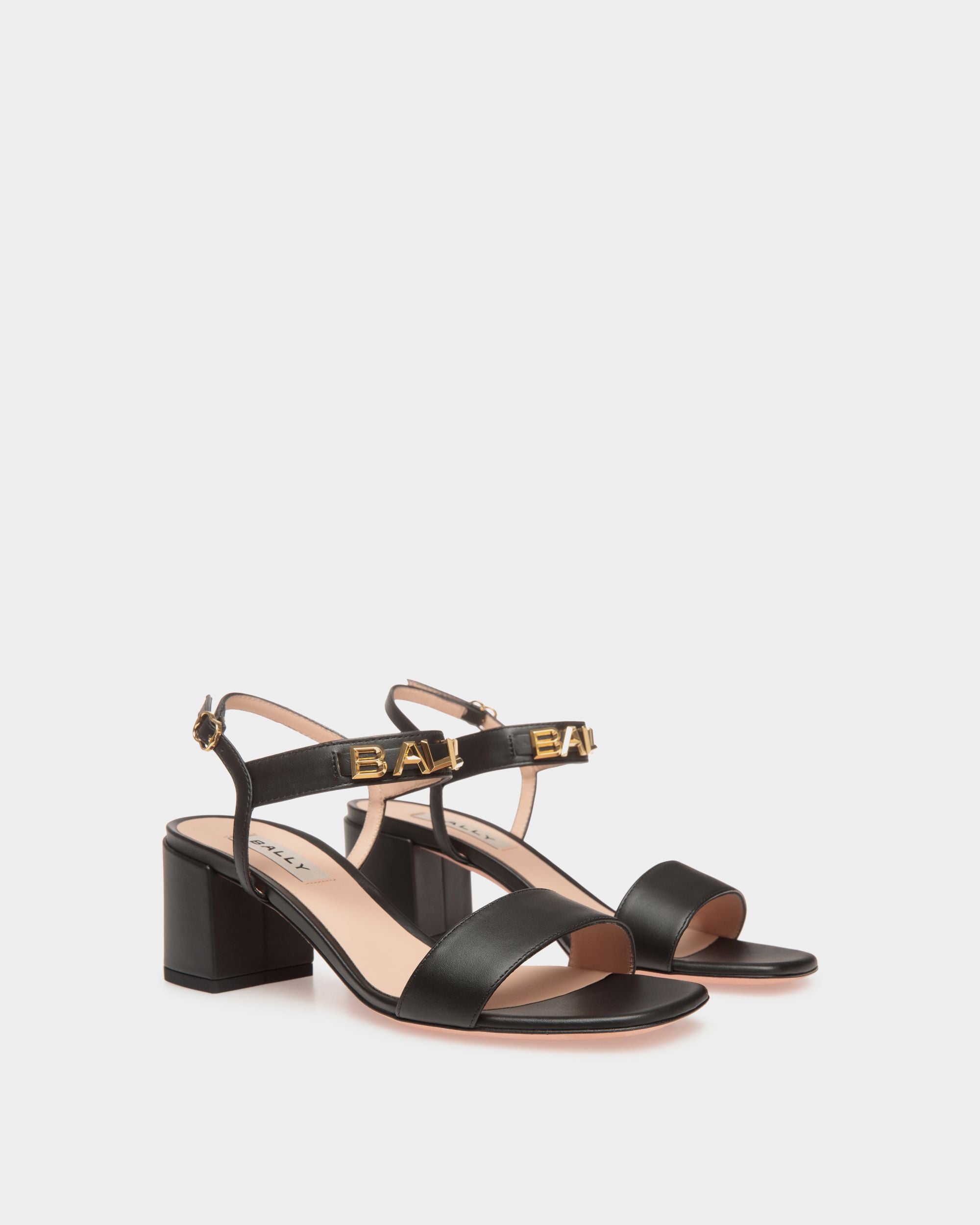 Bally Spell Sandale Mit Absatz Aus Leder - Damen - Bally - 02