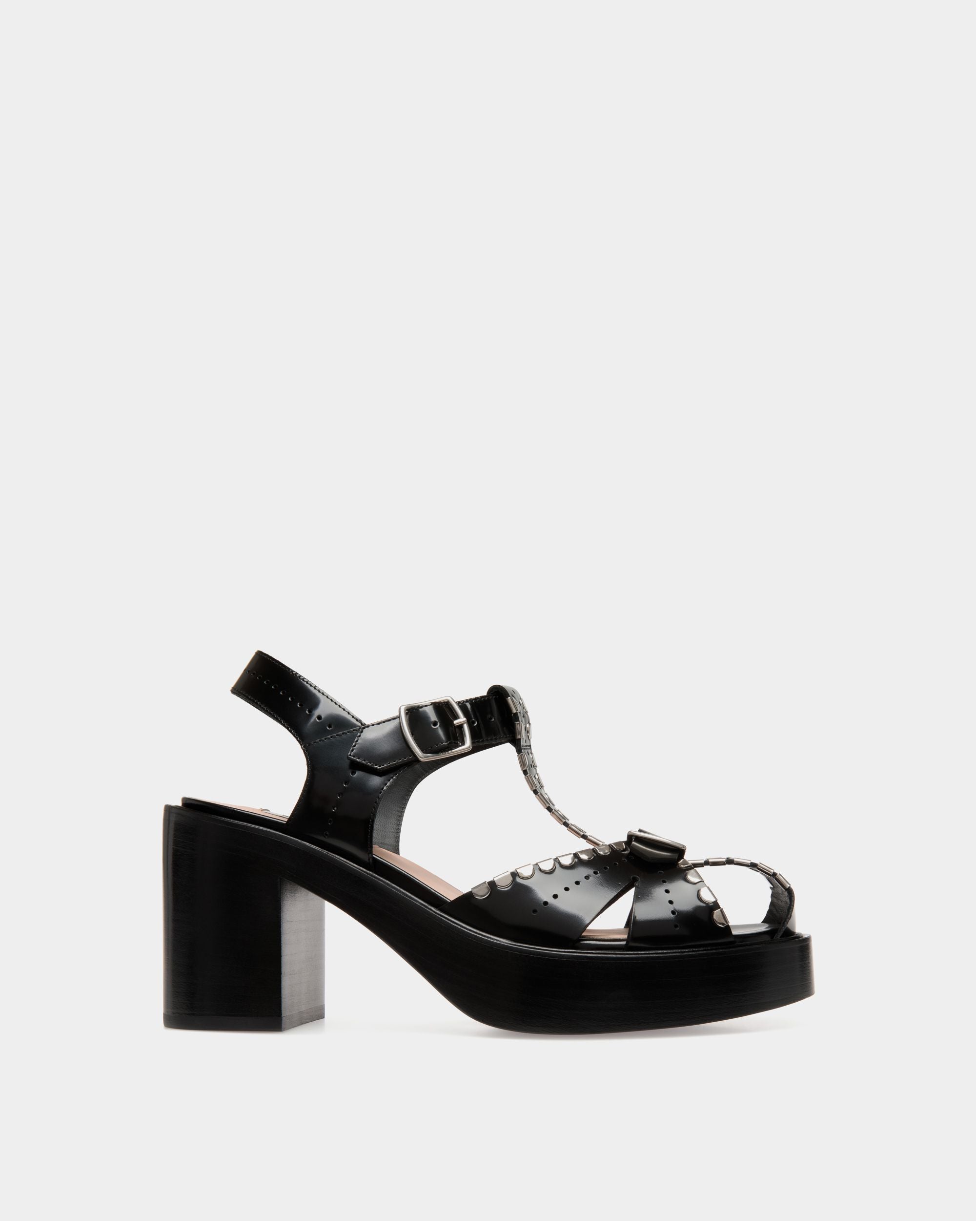 Peggy Gut Sandalen Aus Leder In Schwarz - Damen - Bally - 01