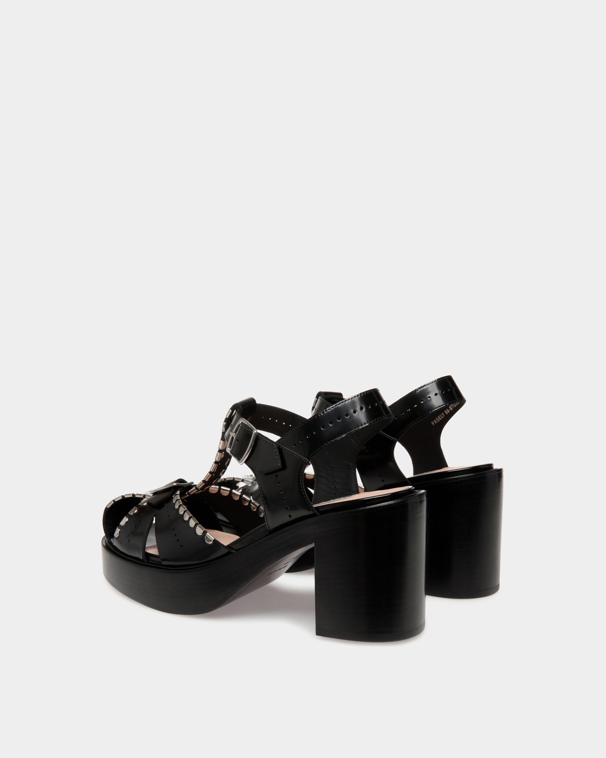 Peggy Gut Sandalen Aus Leder In Schwarz - Damen - Bally - 03