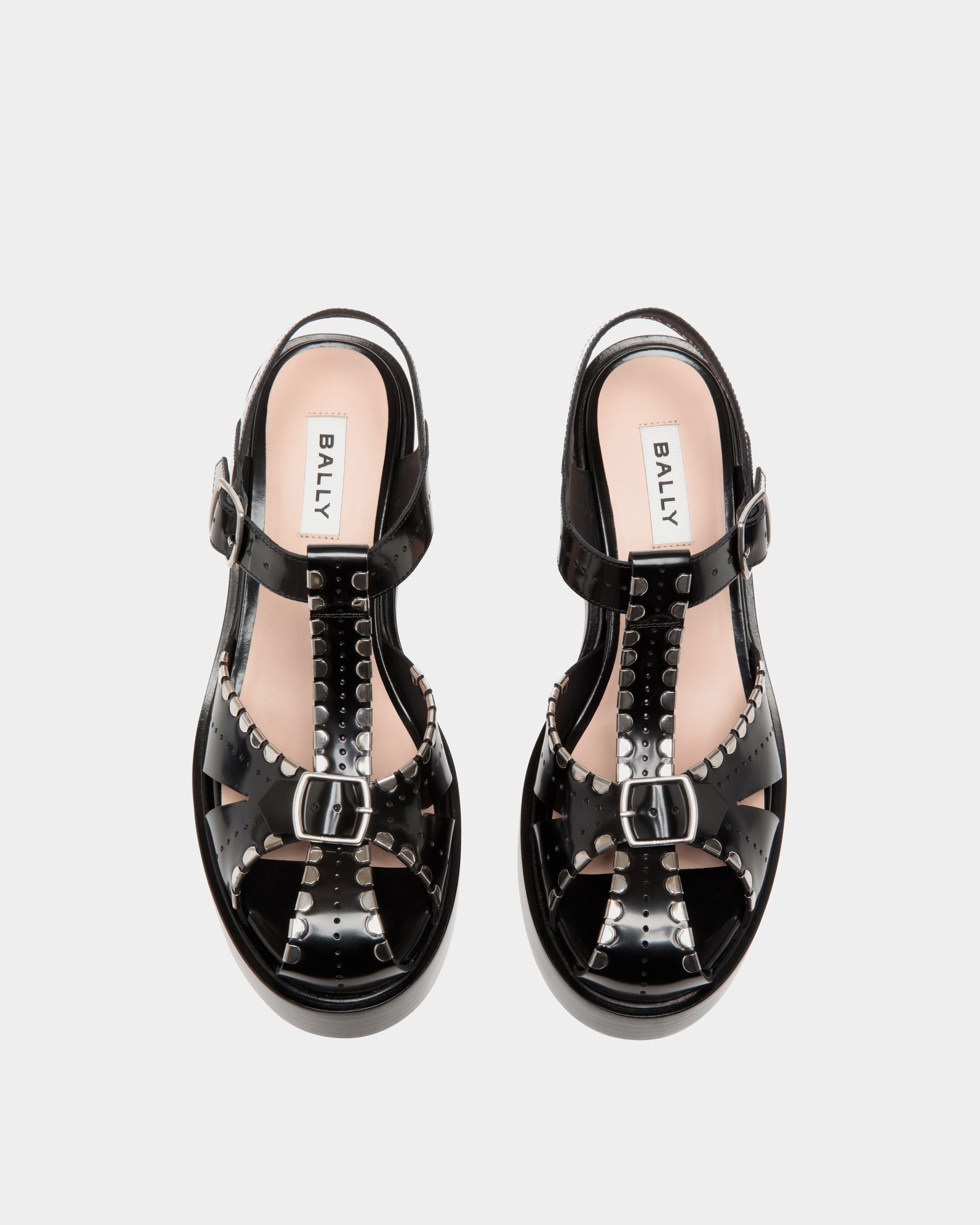 Peggy Gut Sandalen Aus Leder In Schwarz - Damen - Bally - 04