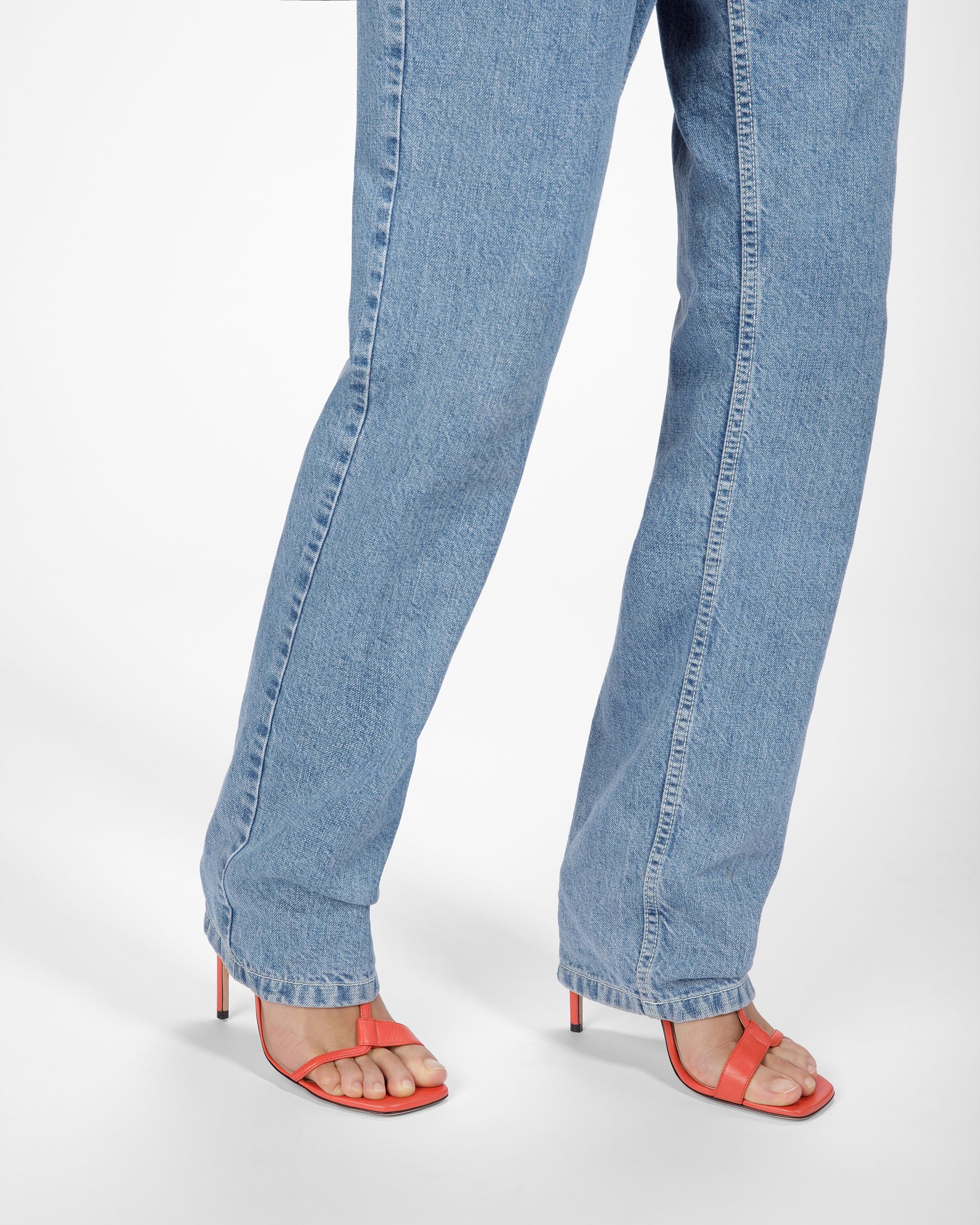 Natalia Ledersandalen In Orange - Damen - Bally - 06