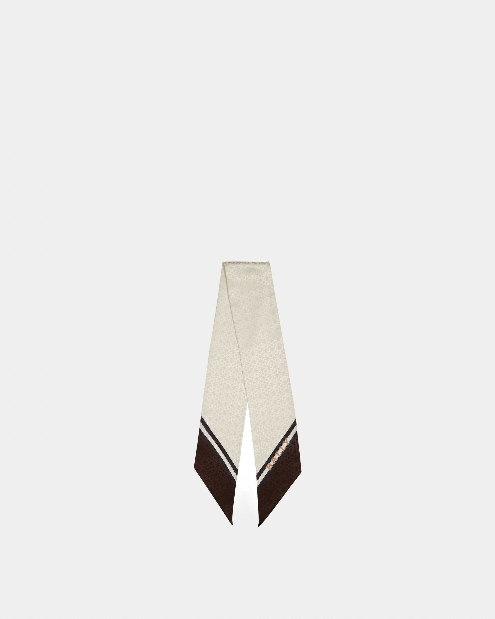 Bandeau Mit Bally Stripe Tuch Aus Heritage Roter Seide - Damen - Bally - 01