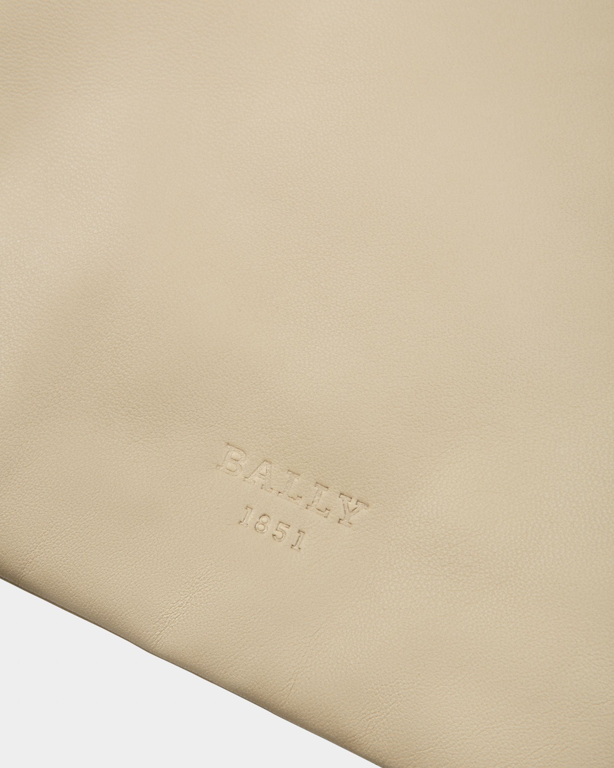 Schal Aus Beigem Leder - Damen - Bally - 02