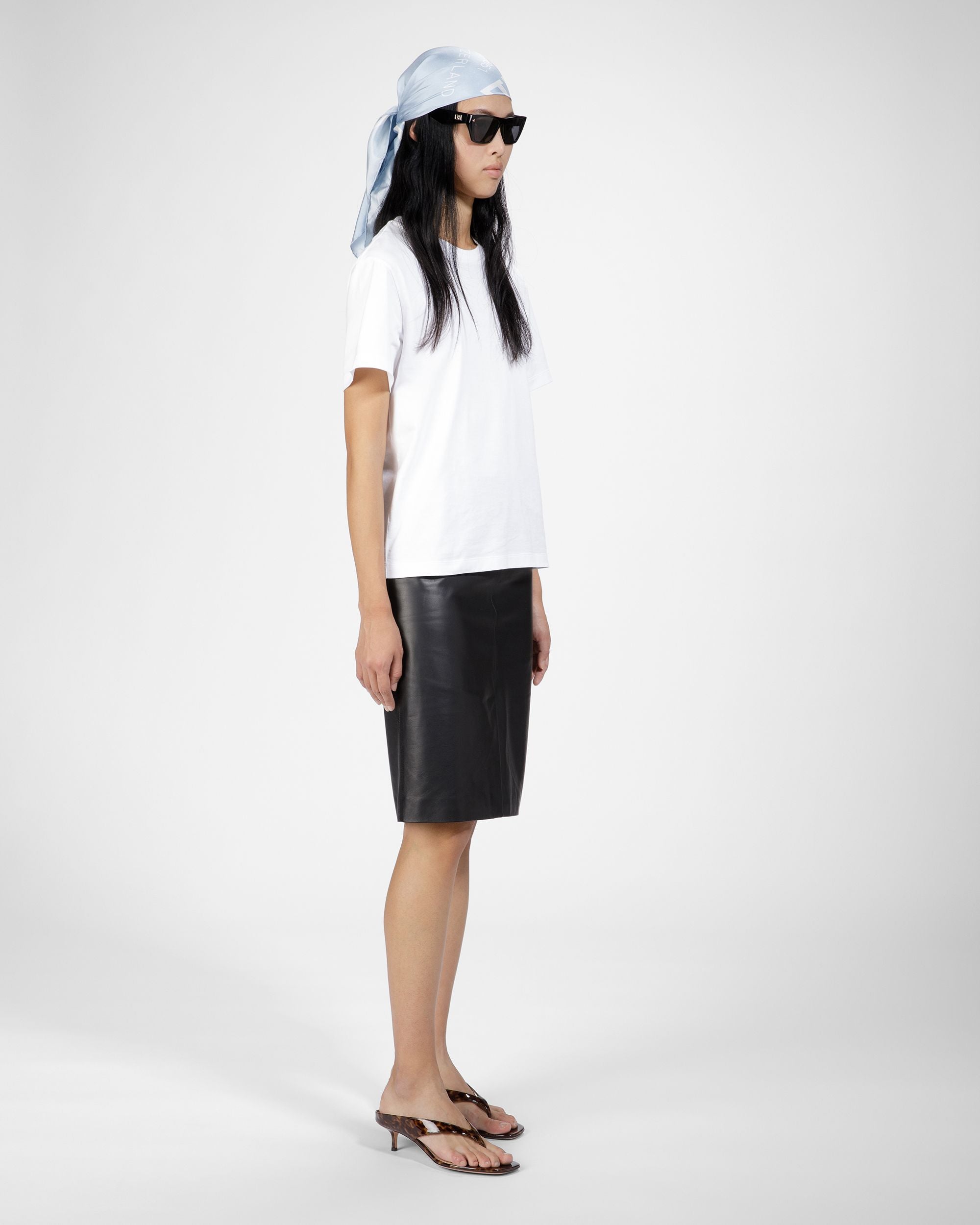 Bedrucktes Carré In Hellblau - Damen - Bally - 02