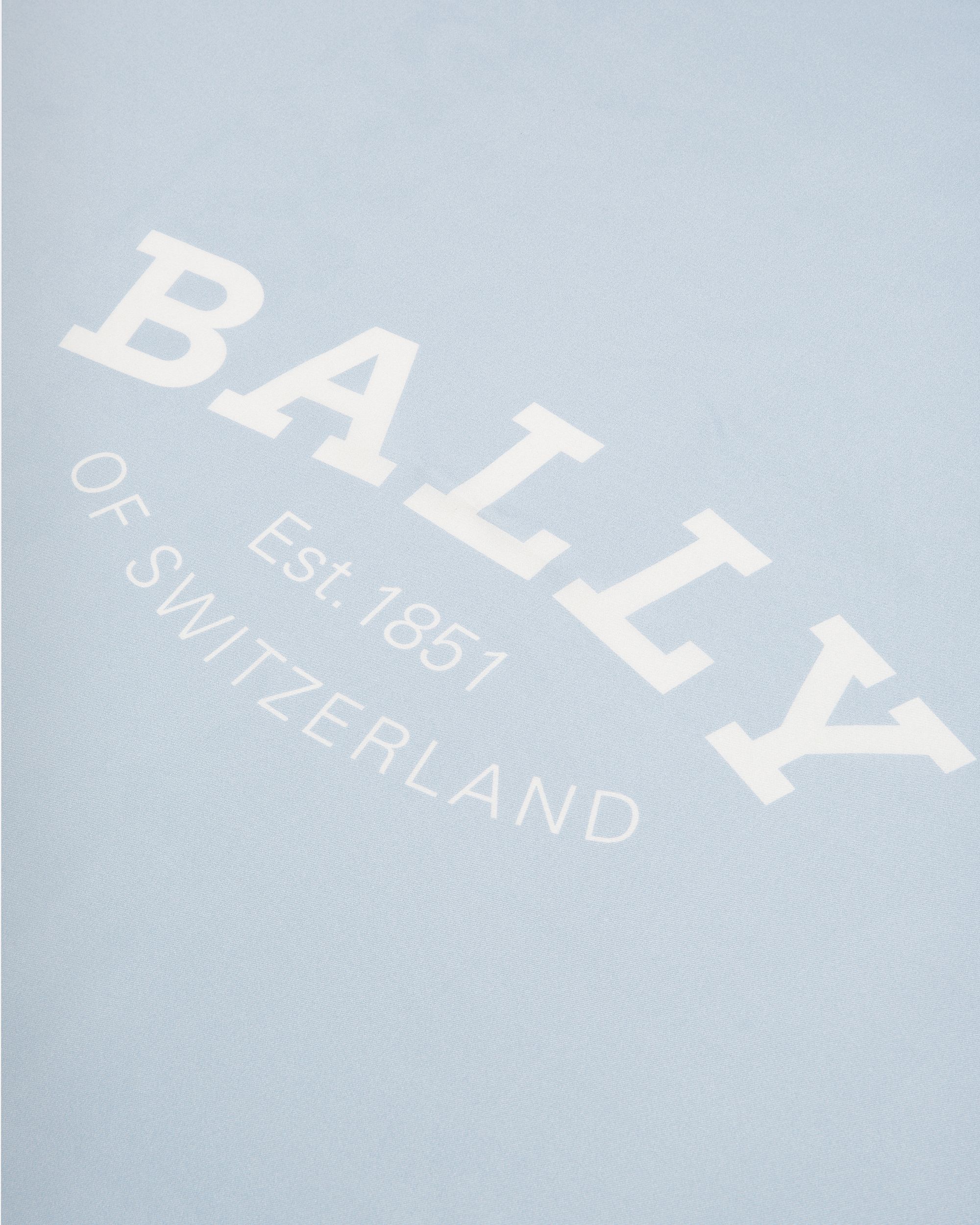 Bedrucktes Carré In Hellblau - Damen - Bally - 04