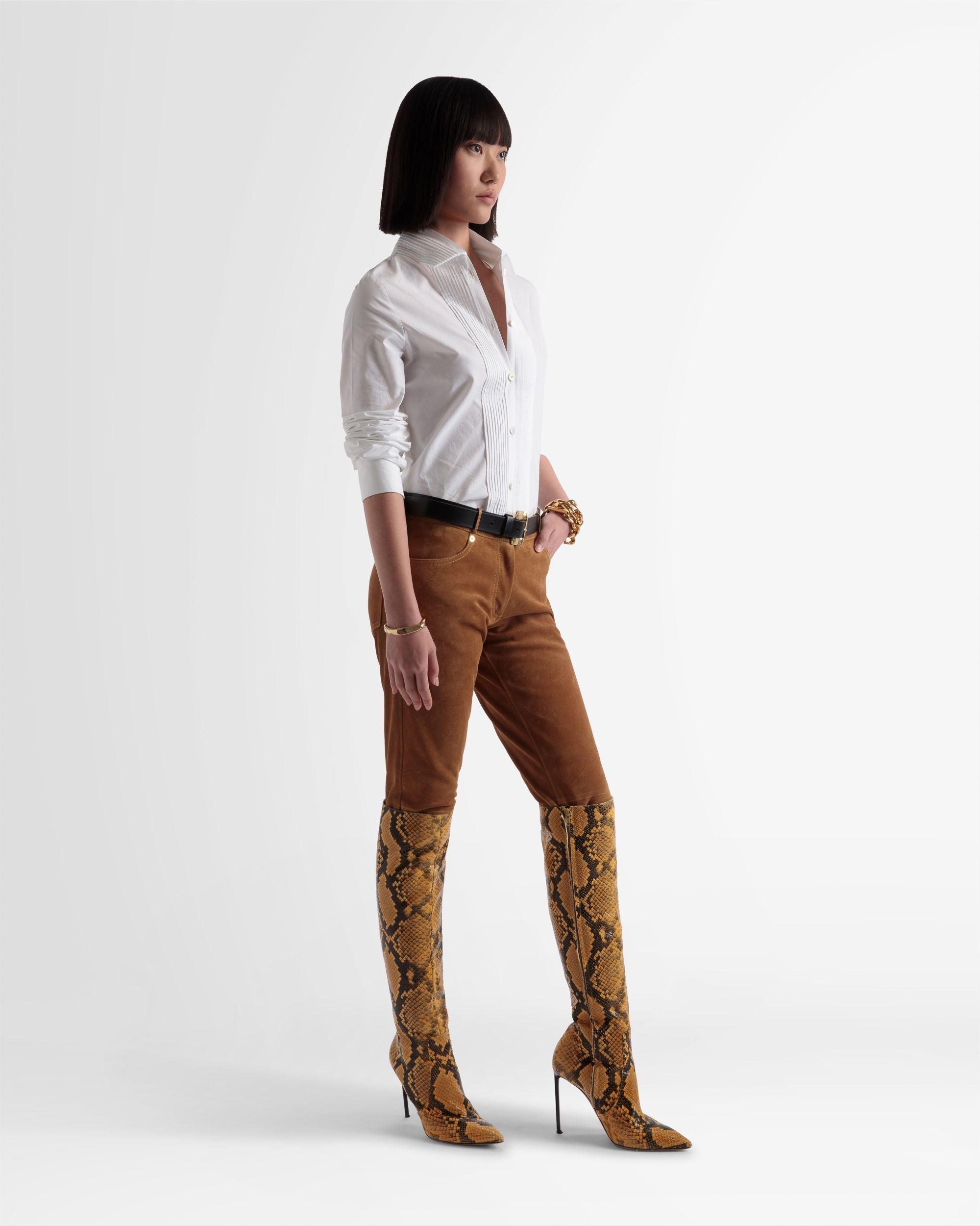 Bluse Mit Plisseefalten - Damen - Bally - 04
