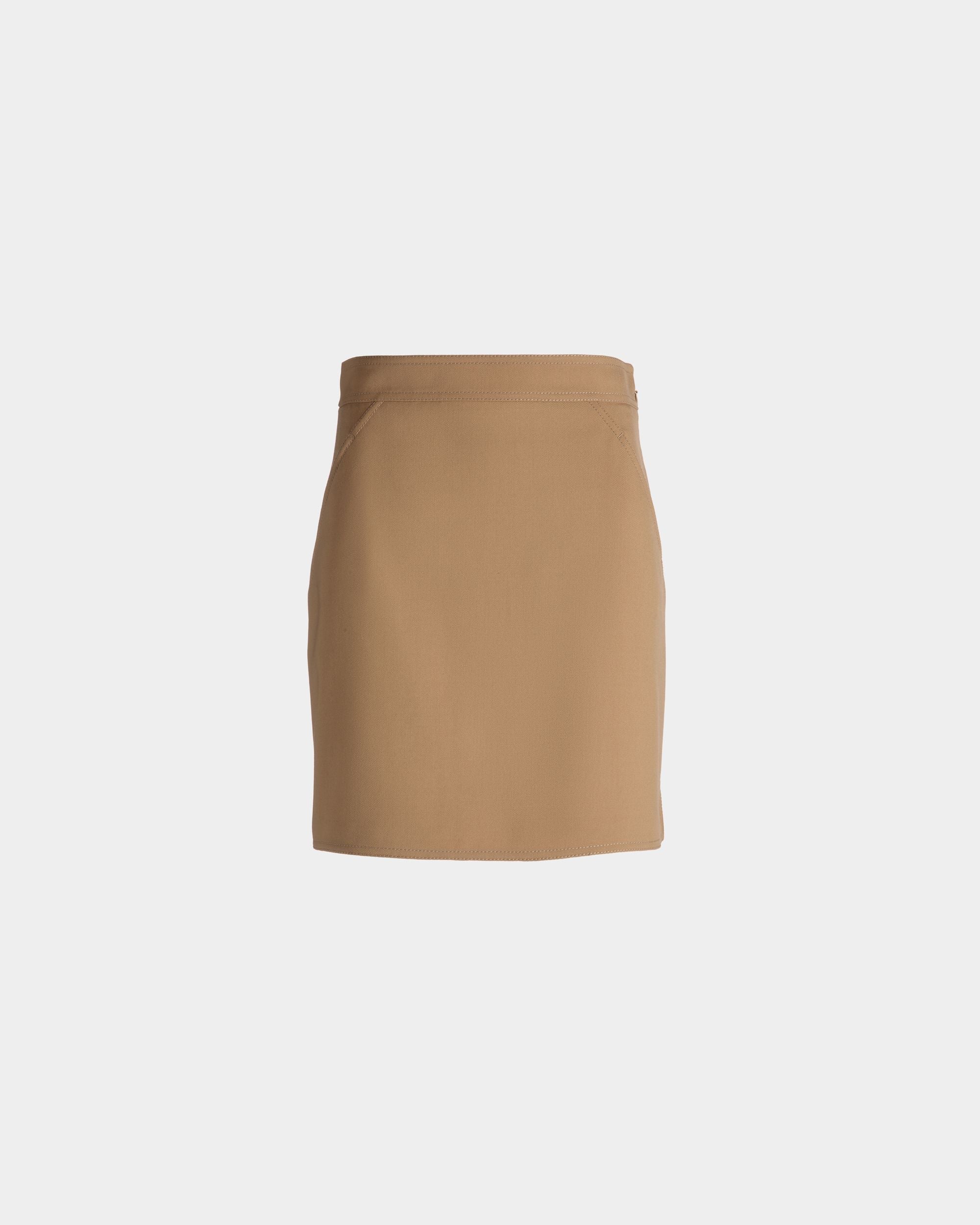 Skirts Skirt In Brown Mix Wool And Poly - Damen - Bally - 01