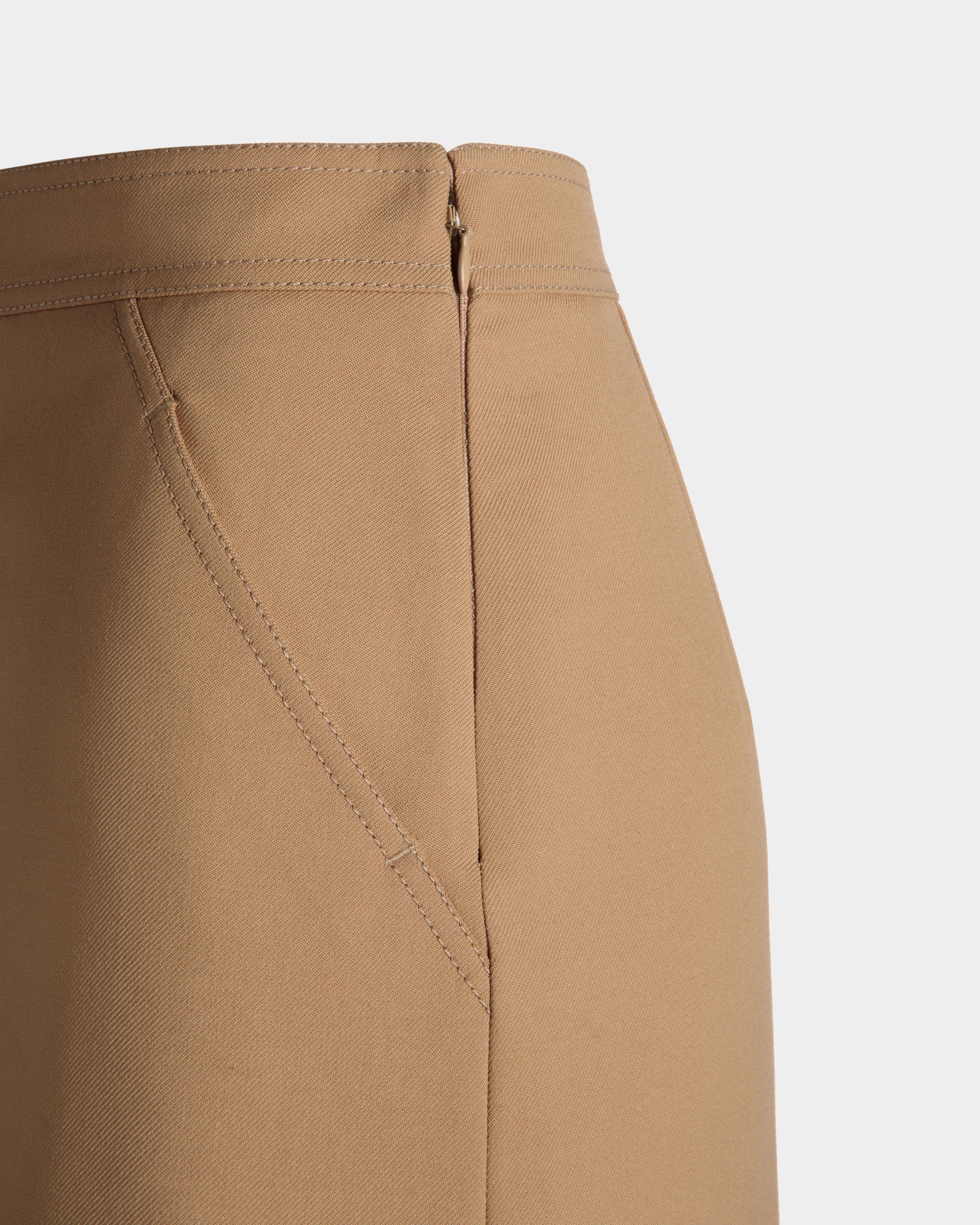 Skirts Skirt In Brown Mix Wool And Poly - Damen - Bally - 02