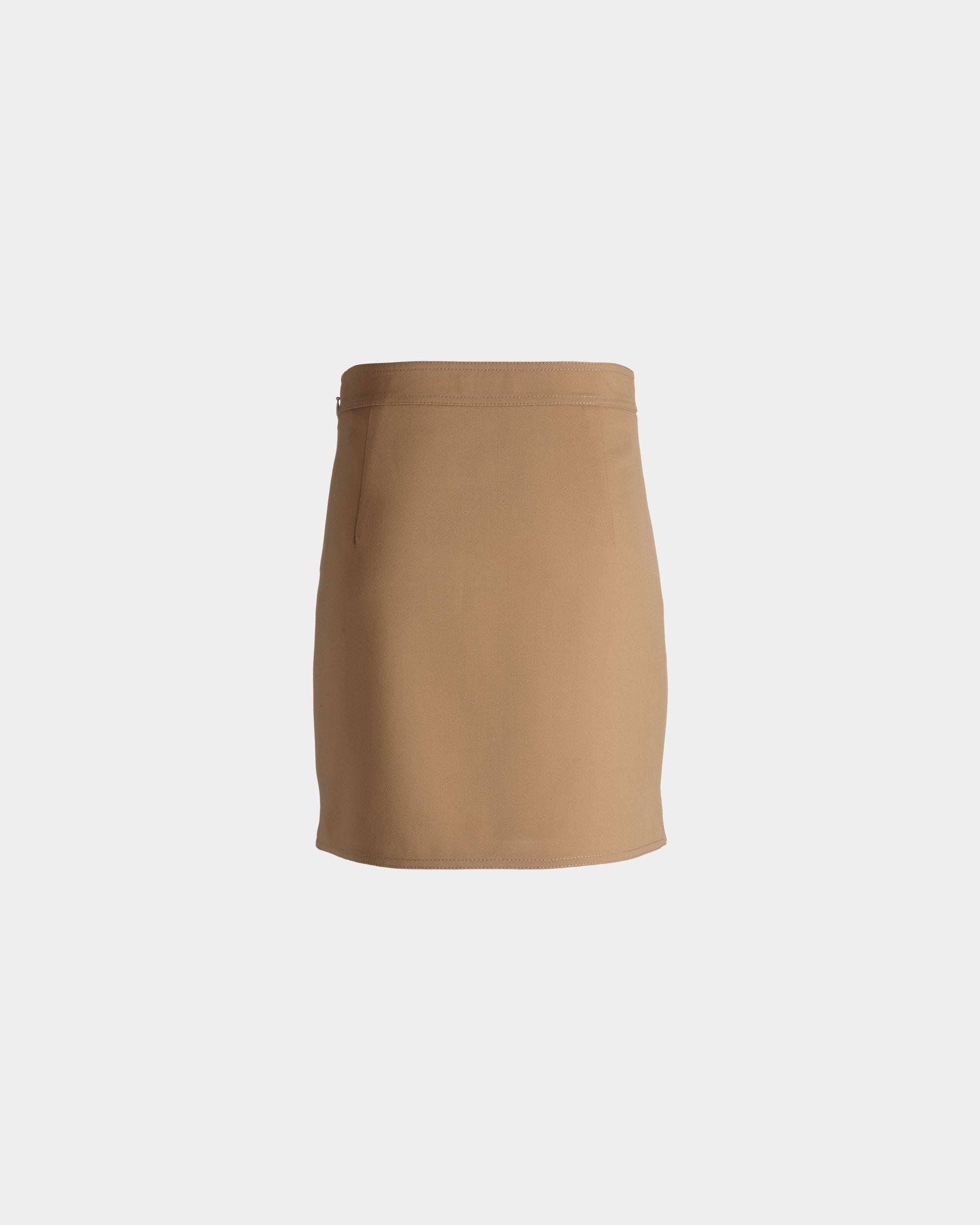 Skirts Skirt In Brown Mix Wool And Poly - Damen - Bally - 03