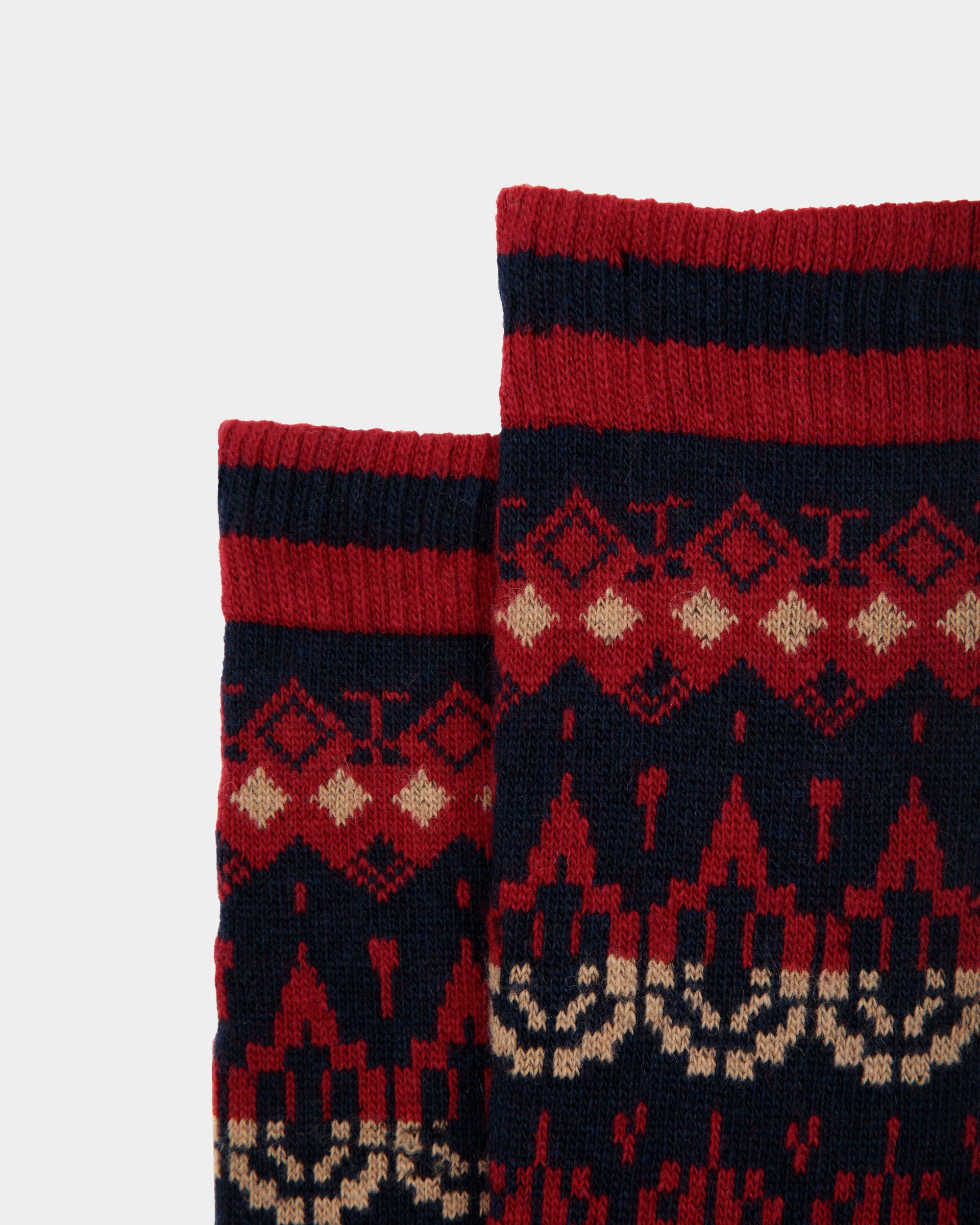Strümpfe Aus Mehrfarbiger Wolle - Damen - Bally - 02