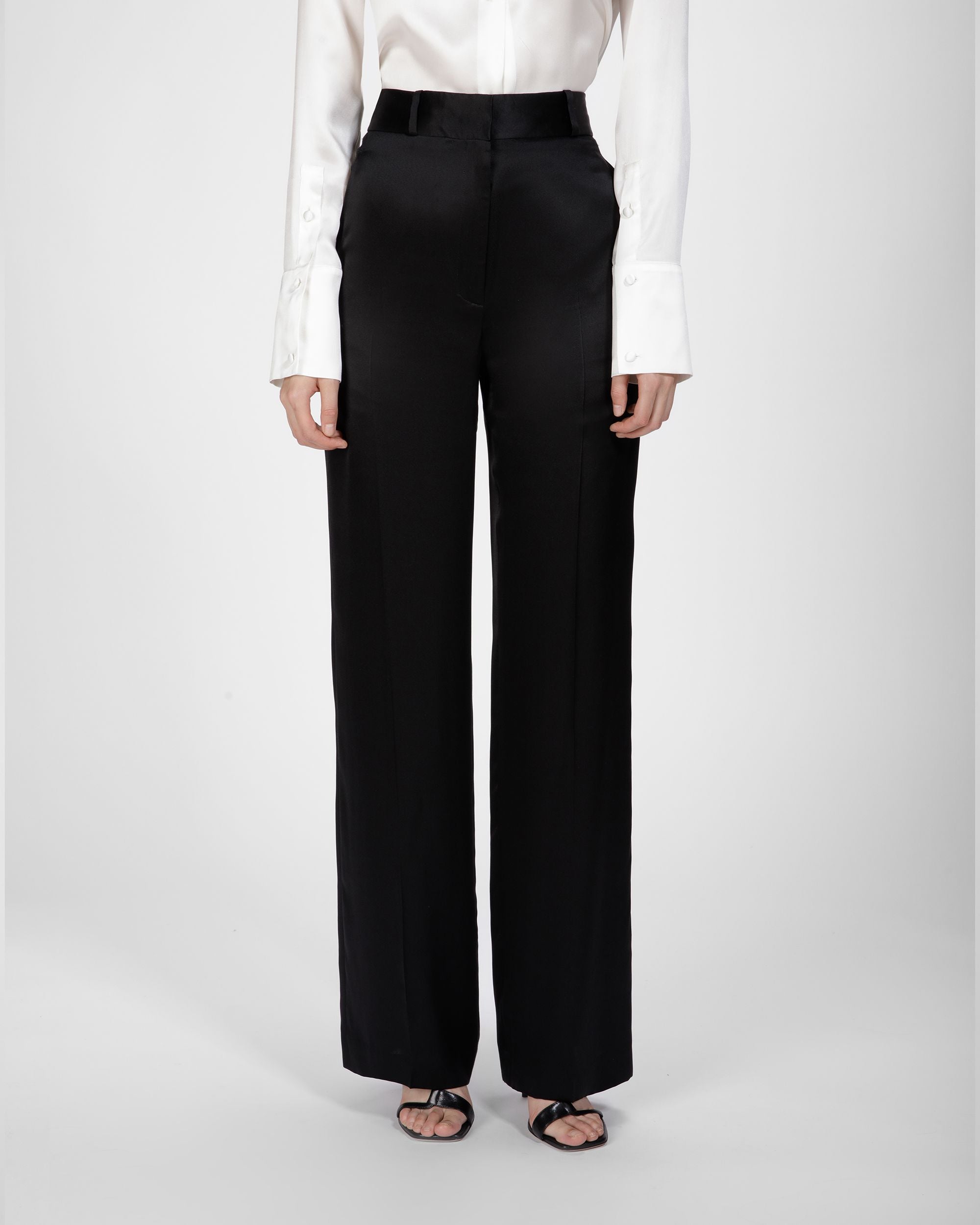Seidenhose In Schwarz - Damen - Bally - 03