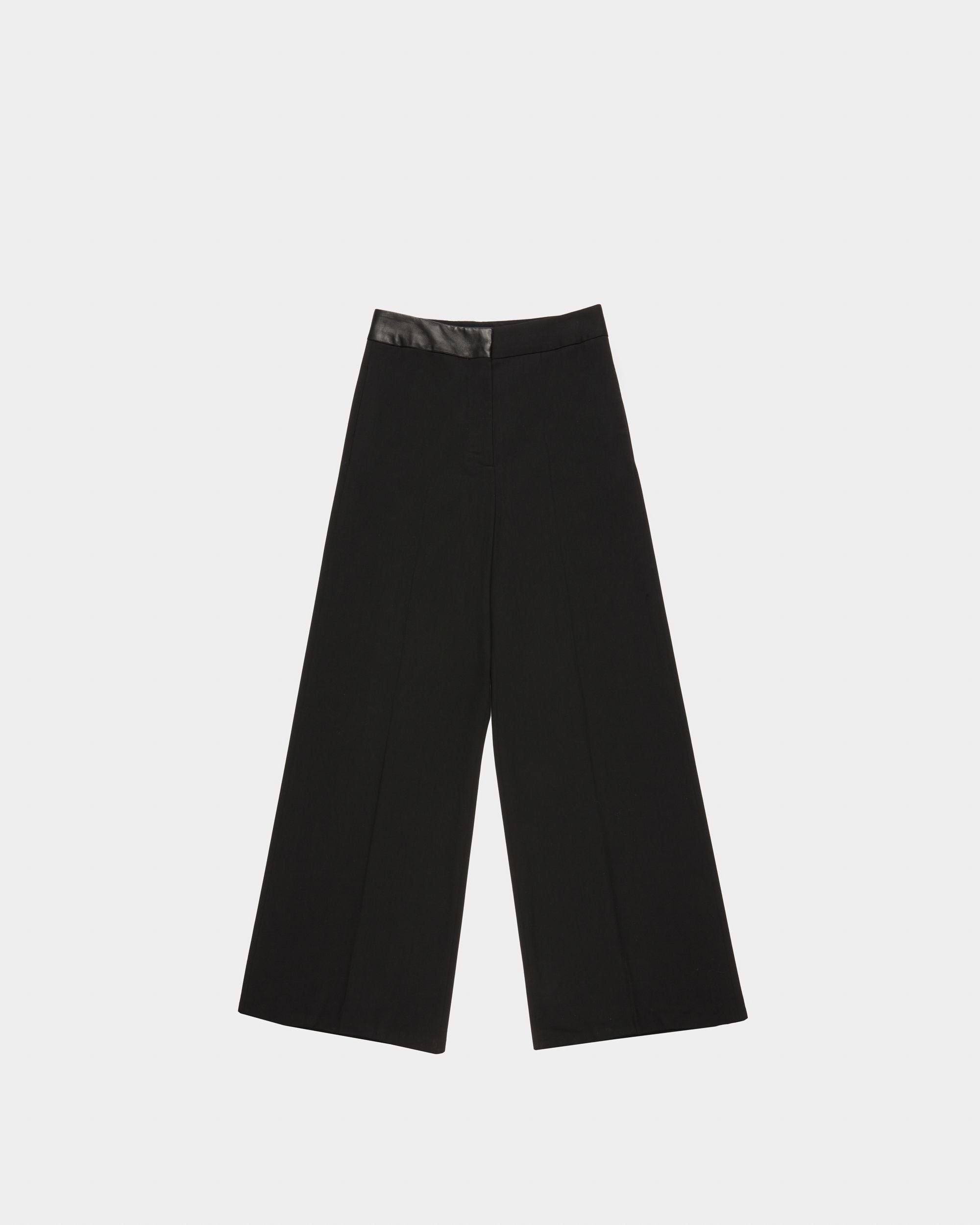 Wollmix-Hose In Schwarz - Damen - Bally - 01