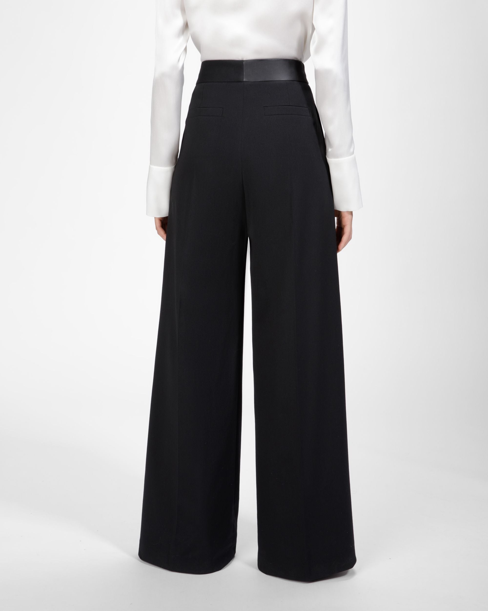 Wollmix-Hose In Schwarz - Damen - Bally - 03