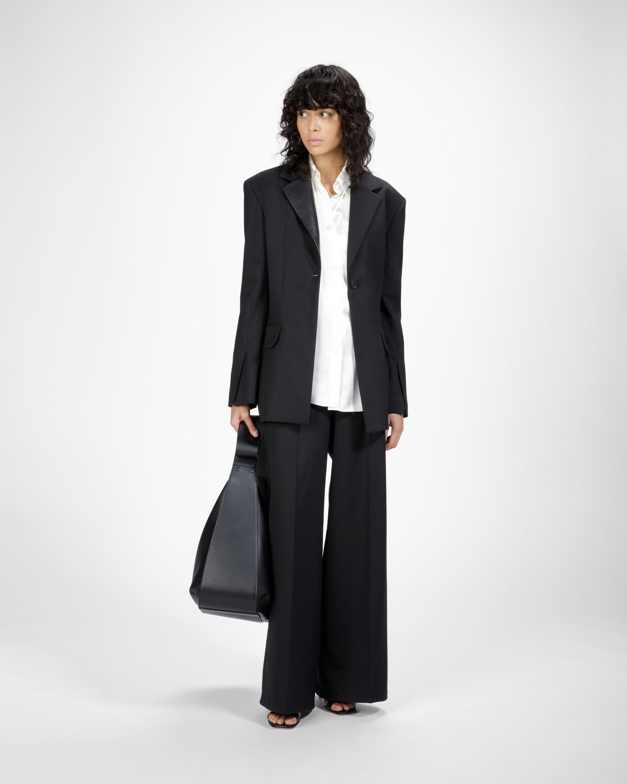 Wollmix-Hose In Schwarz - Damen - Bally - 05