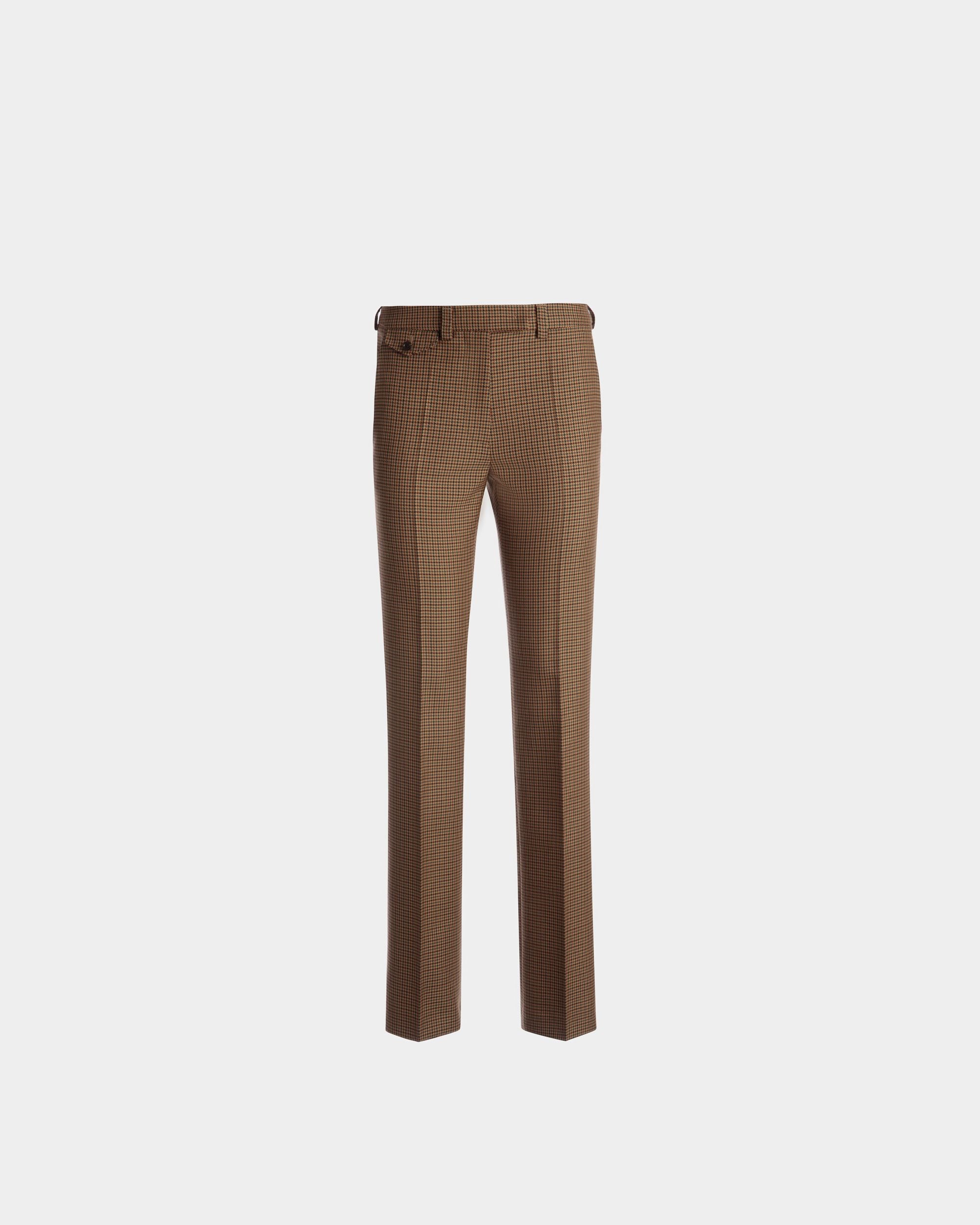 Formelle Hose mit geradem Bein Aus Wolle in Desert - Damen - Bally - 01