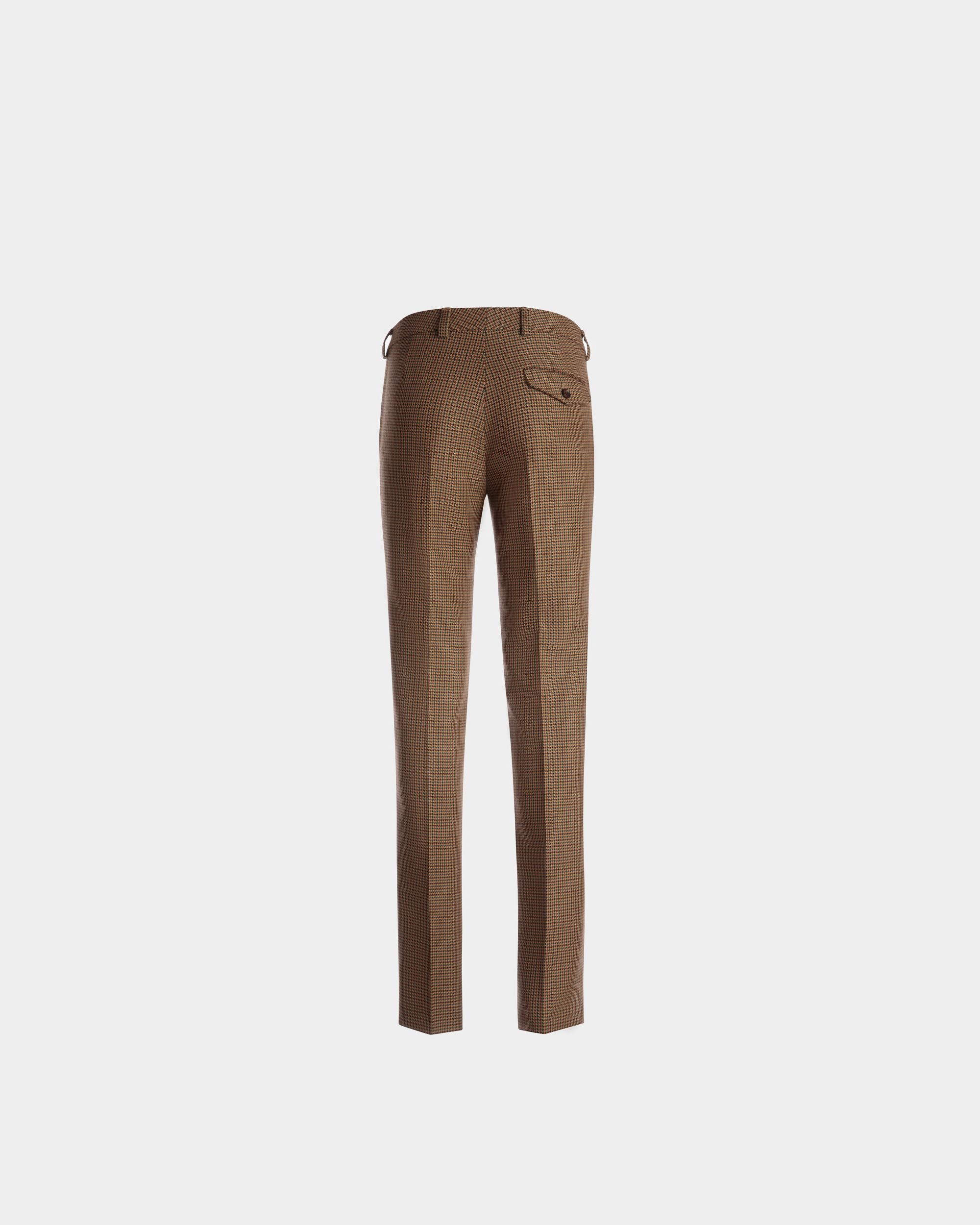 Formelle Hose mit geradem Bein Aus Wolle in Desert - Damen - Bally - 06