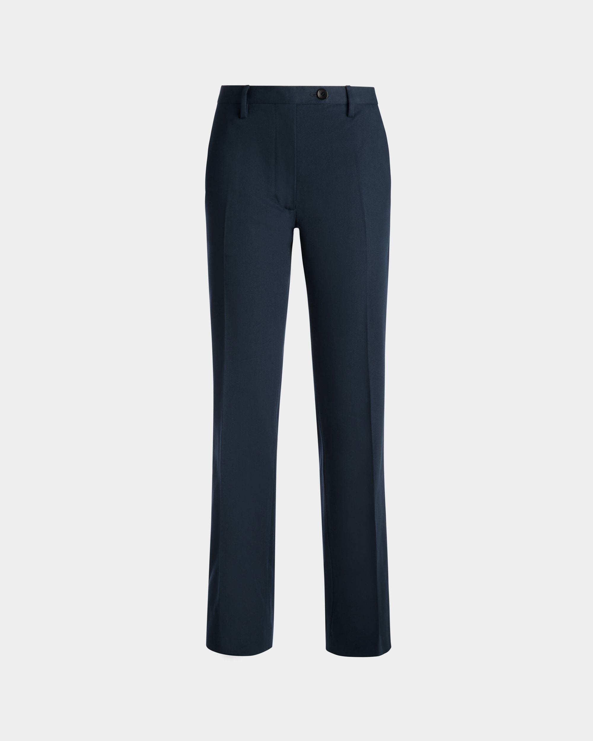 Hose Aus Baumwolle In Blau - Damen - Bally - 01