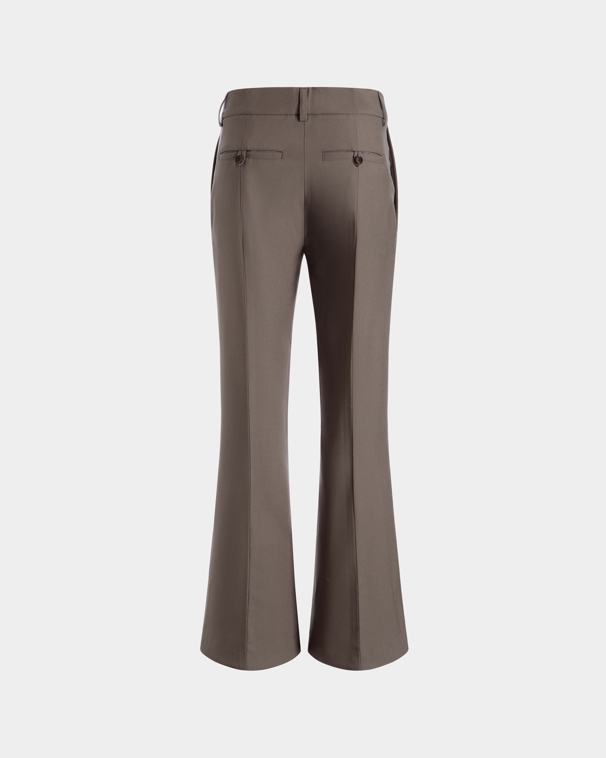 Trousers In Brown Wool - Damen - Bally - 03
